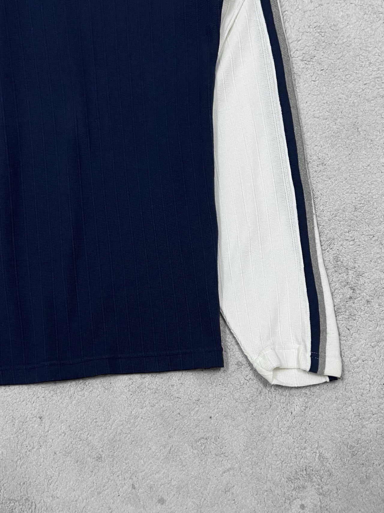Designer × Vintage 90s BITCH SKATEBOARD BRAND NAVY SIDE STRIPE TAG (DEADSTOCK) Size US M / EU 48-50 / 2 - 12 Thumbnail