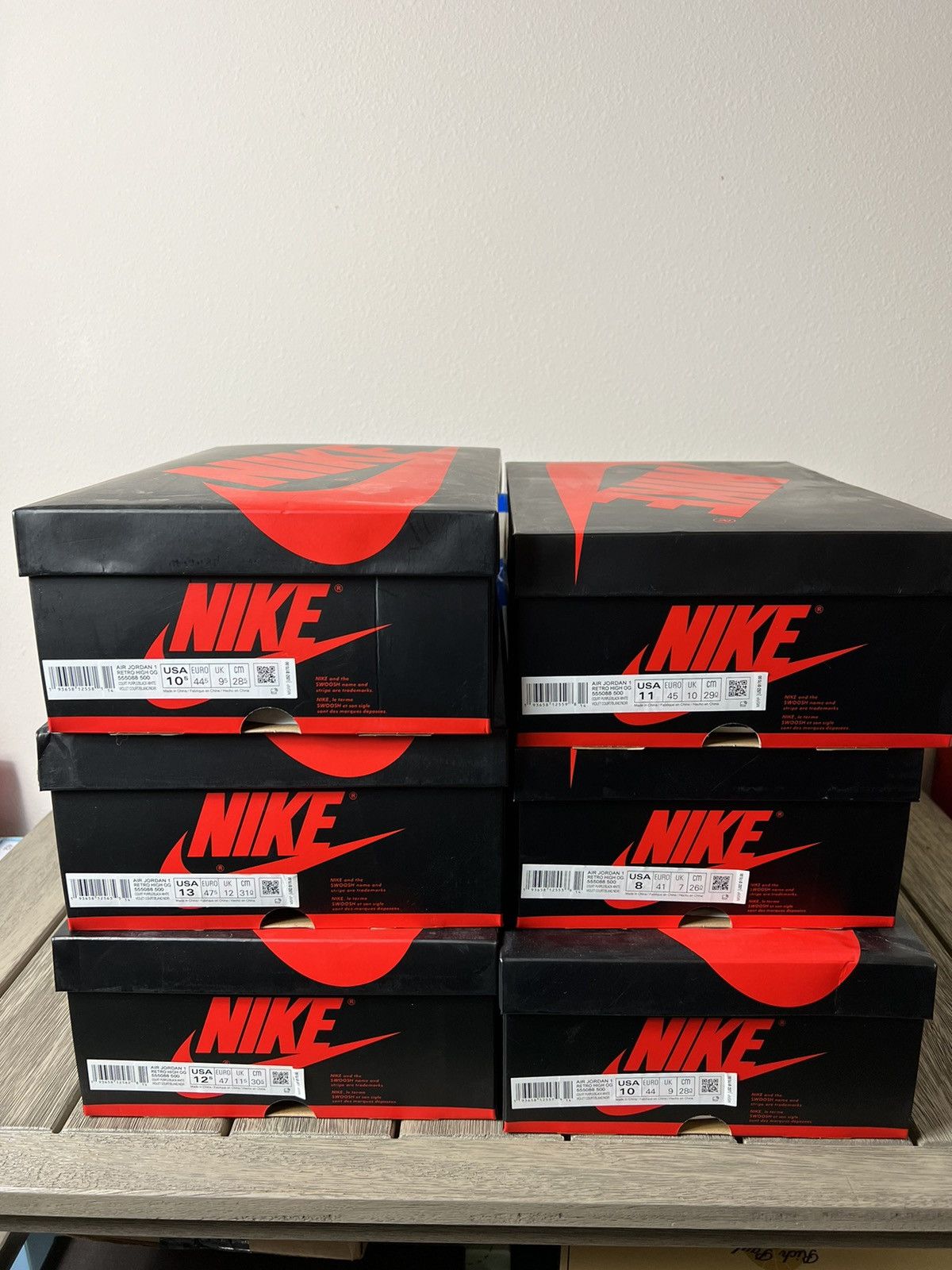 Jordan Brand Air Jordan 1 Retro High OG Court Purple Size US 8 / EU 41 - 7 Thumbnail