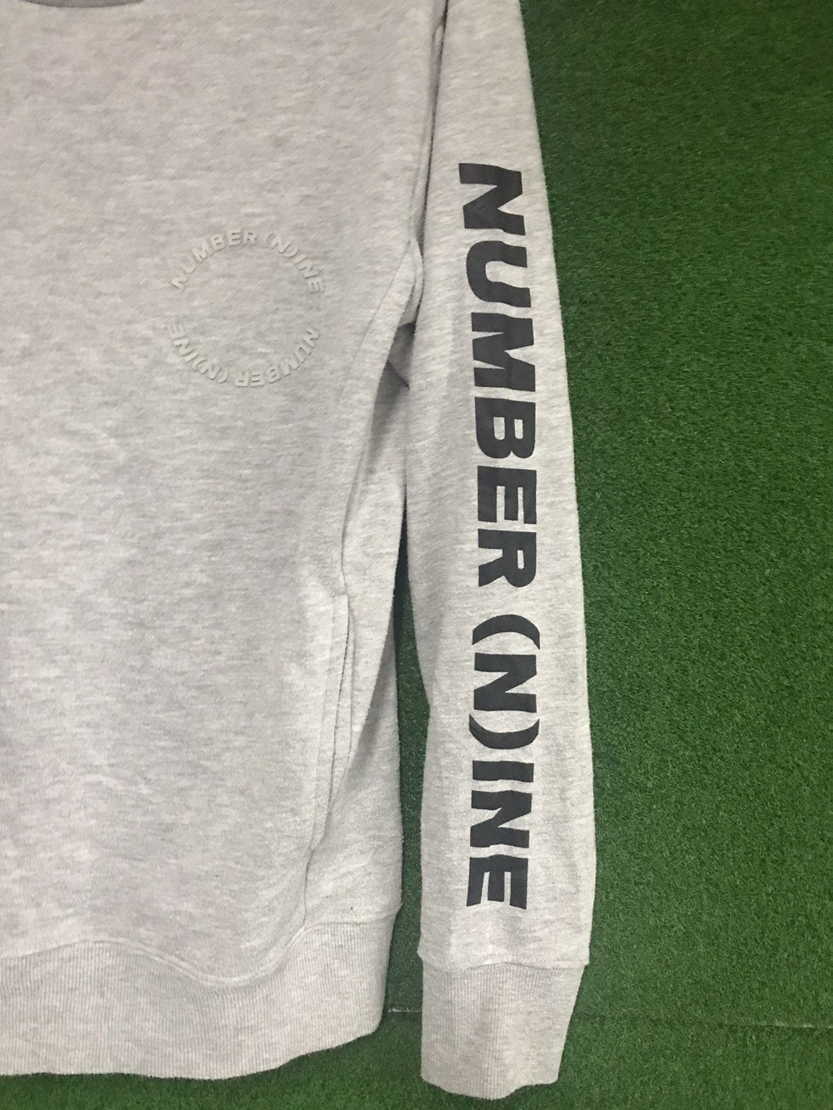 Number (N)ine Number Nine Side Tape Logo Sweatshirt Size US M / EU 48-50 / 2 - 4 Thumbnail