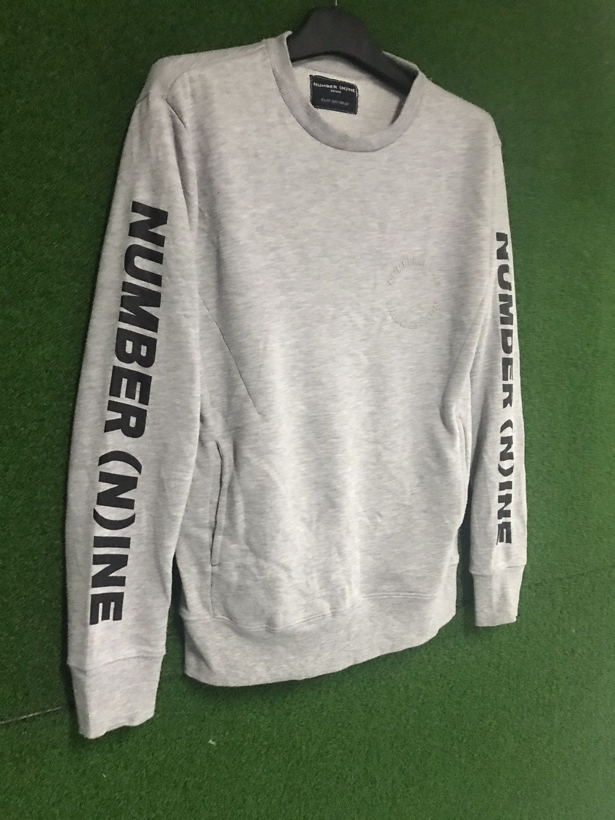 Number (N)ine Number Nine Side Tape Logo Sweatshirt Size US M / EU 48-50 / 2 - 3 Thumbnail