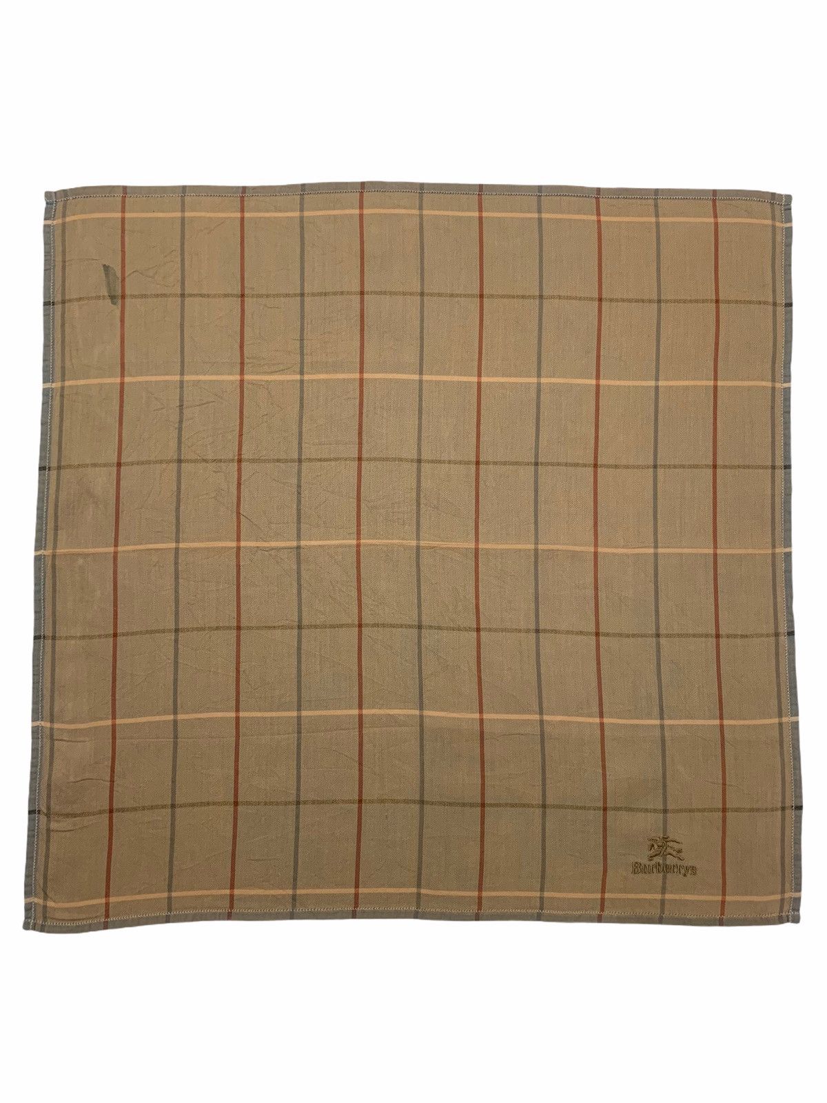 Burberry Vintage Burberrys Bandana Handkerchief Headband Turban Size ONE SIZE - 2 Thumbnail