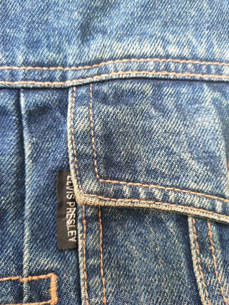 Japanese Brand Elvis Presley Denim Jacket Size US M / EU 48-50 / 2 - 3 Thumbnail