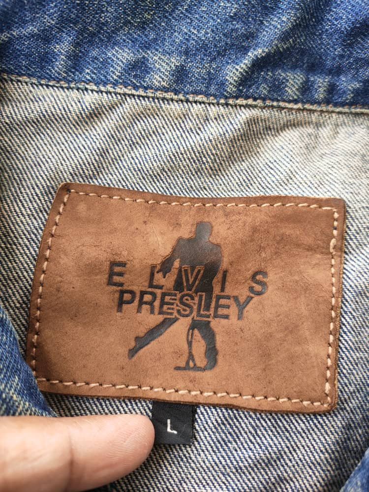 Japanese Brand Elvis Presley Denim Jacket Size US M / EU 48-50 / 2 - 5 Thumbnail
