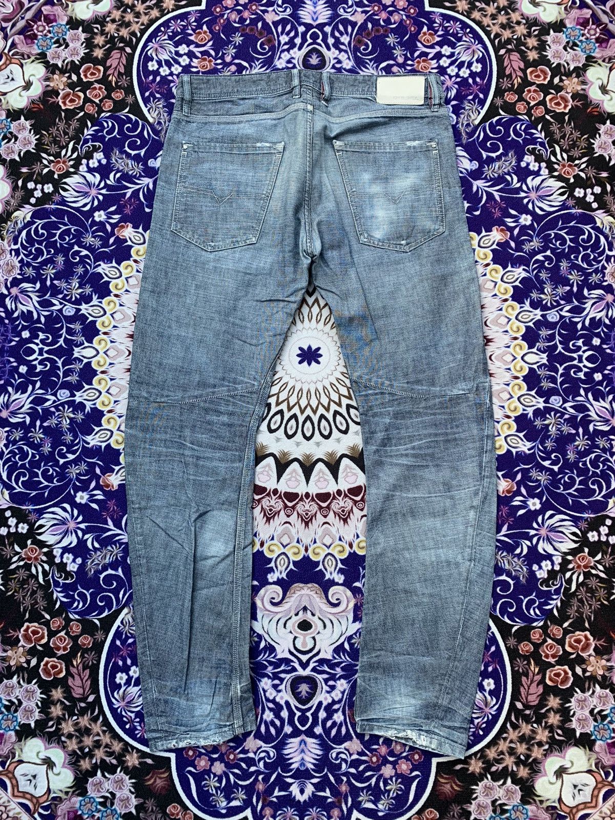 Diesel × Vintage Diesel Distressed Denim Size US 36 / EU 52 - 5 Thumbnail
