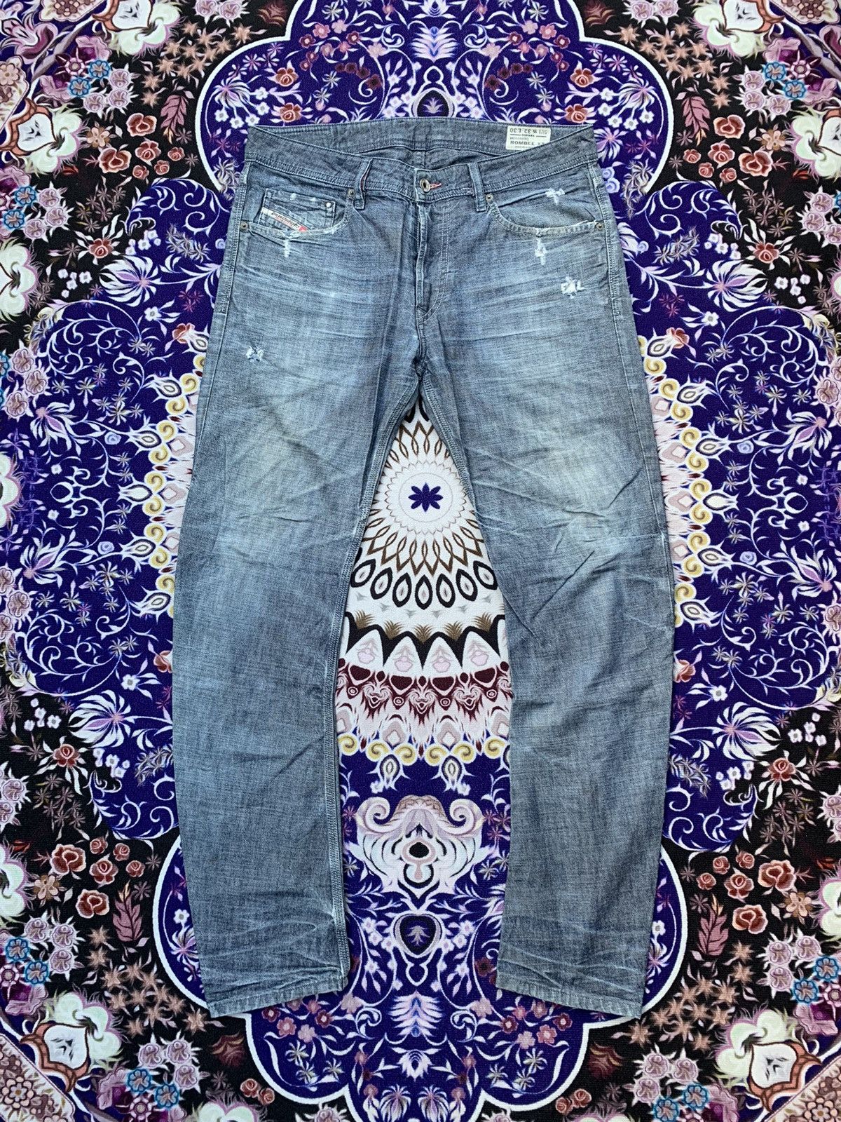 Diesel × Vintage Diesel Distressed Denim Size US 36 / EU 52 - 1 Thumbnail