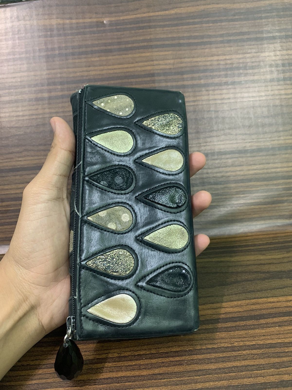 Issey Miyake Tsumori Chisato By Issey Miyake TearDrop Patern Purse Wallet Size ONE SIZE - 5 Thumbnail