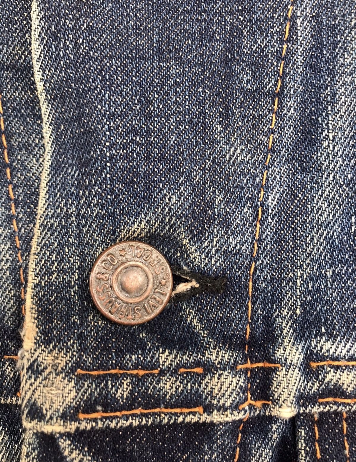 Levi's Vintage Clothing Vintage 80s 90s Levi’s Type III Denim Trucker Size US M / EU 48-50 / 2 - 9 Thumbnail