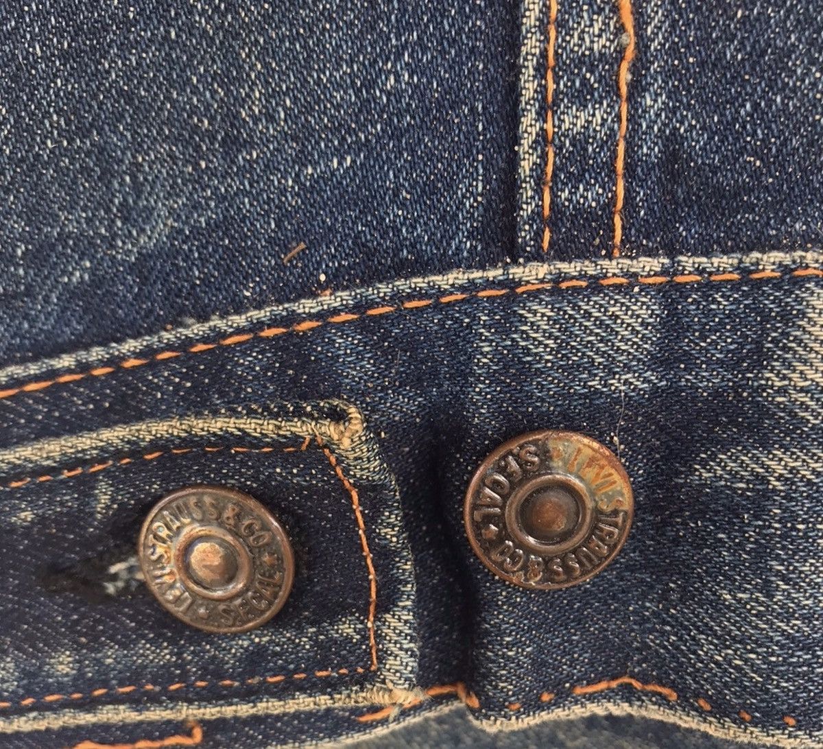 Levi's Vintage Clothing Vintage 80s 90s Levi’s Type III Denim Trucker Size US M / EU 48-50 / 2 - 7 Thumbnail