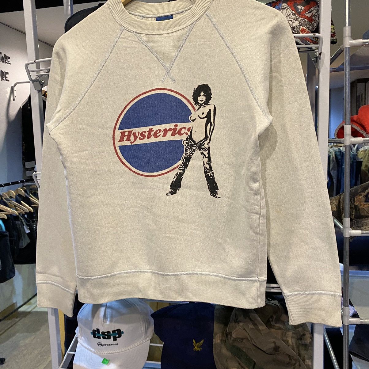 Hysteric Glamour VINTAGE‼️Hysteric Glamour Printed Naked Girl Sweatshirt Size S / US 4 / IT 40 - 4 Thumbnail
