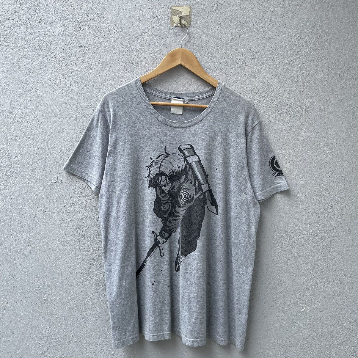 Anime Vintage Y2K Trunks Dragon Ball Tee Shirt Size US L / EU 52-54 / 3 - 1 Thumbnail