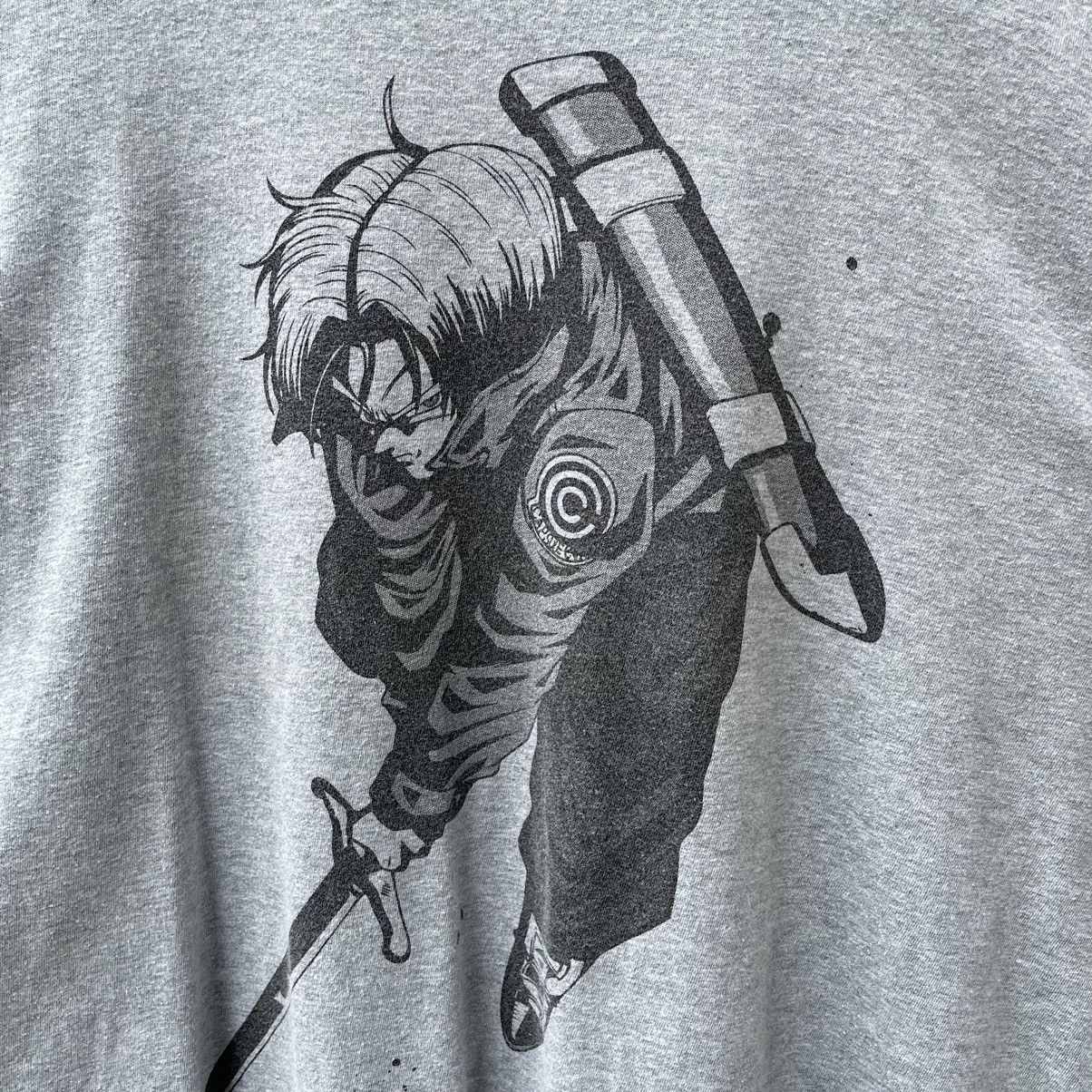 Anime Vintage Y2K Trunks Dragon Ball Tee Shirt Size US L / EU 52-54 / 3 - 3 Thumbnail