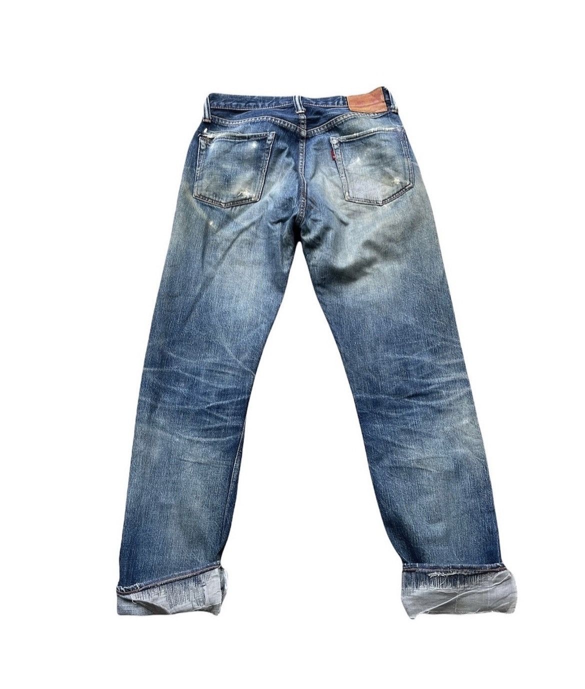 Full Count & Co. Vintage Full COUNT Japan Selvedge Distressed & Rework Denim Size US 29 - 8 Thumbnail