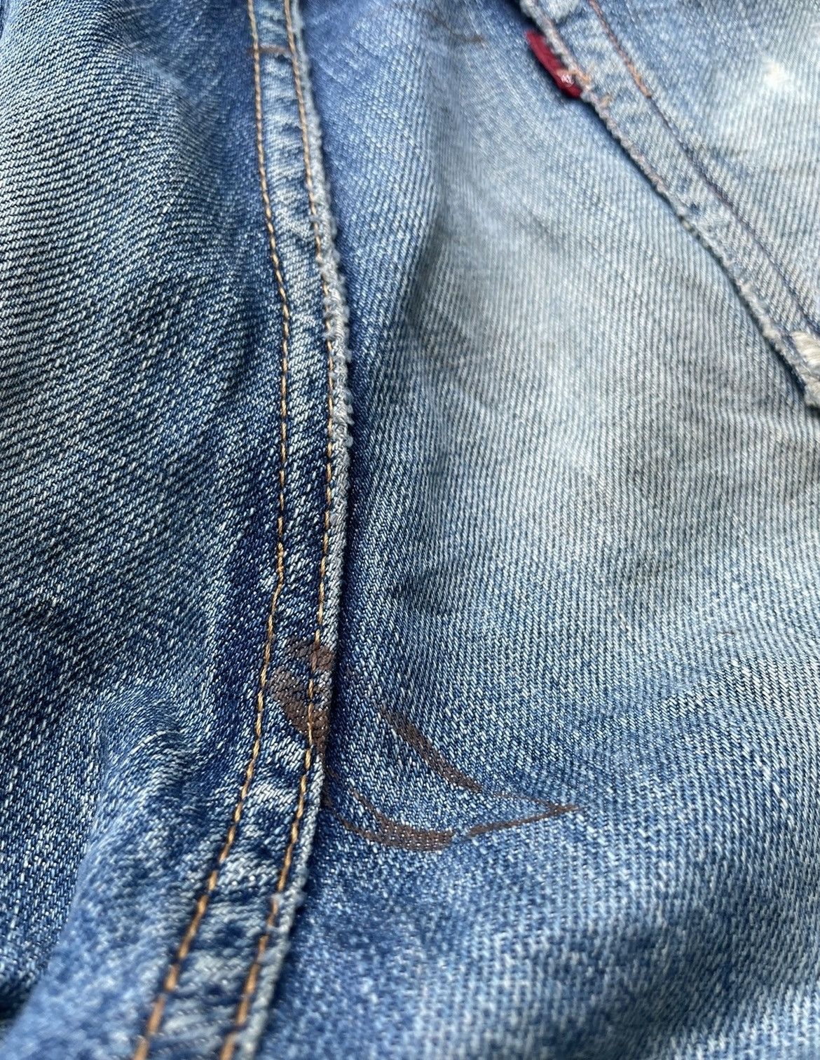 Full Count & Co. Vintage Full COUNT Japan Selvedge Distressed & Rework Denim Size US 29 - 18 Thumbnail