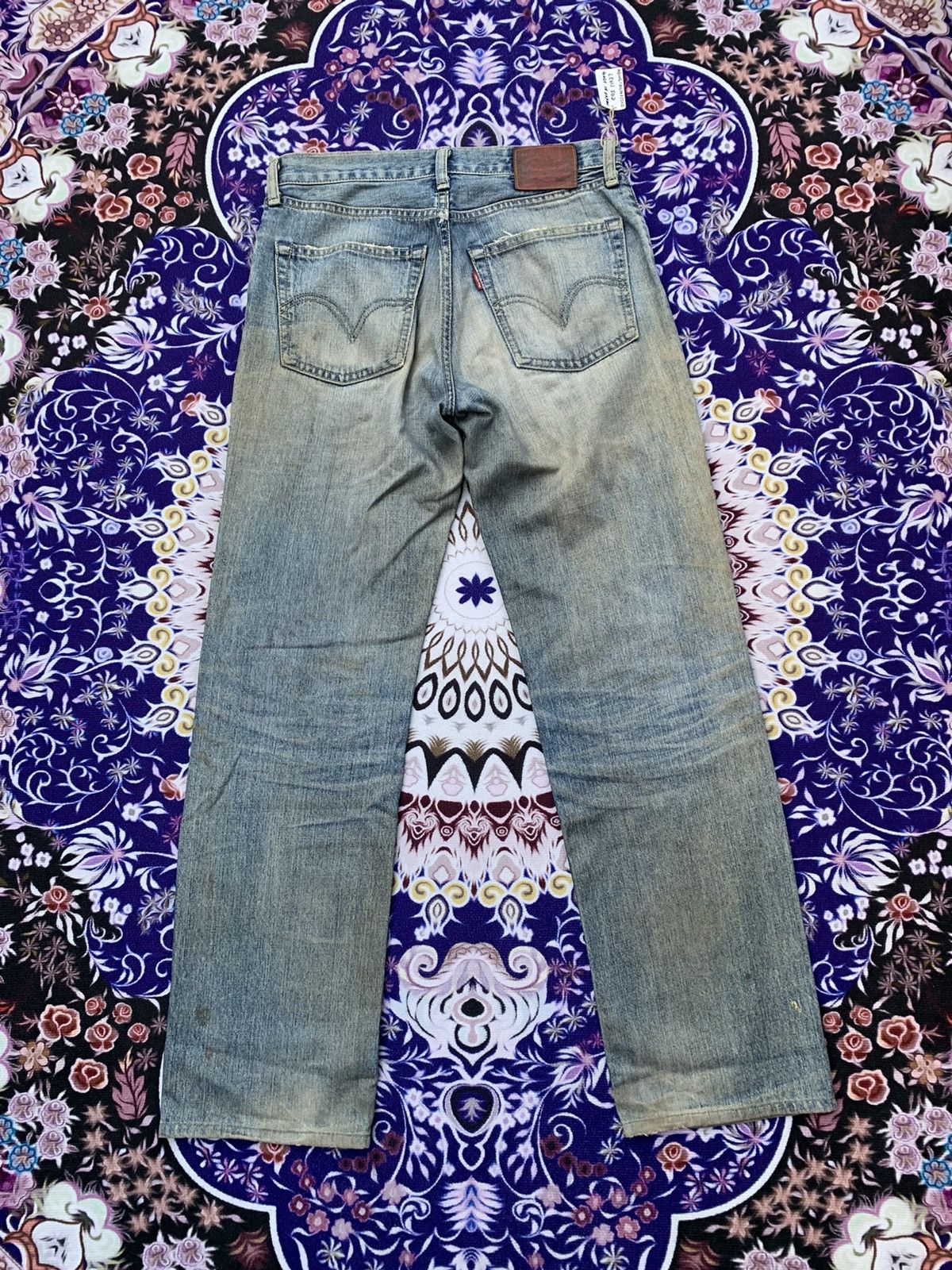 Levi's Vintage Clothing Vintage Levis 502 Distressed Denim Size US 30 / EU 46 - 8 Thumbnail