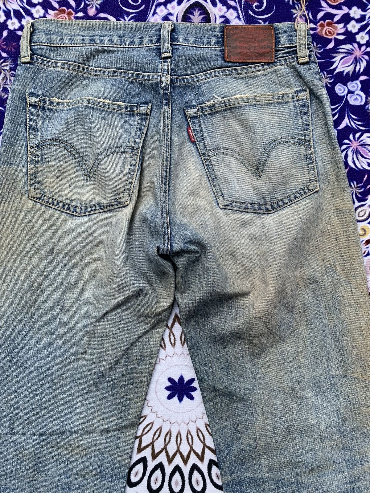 Levi's Vintage Clothing Vintage Levis 502 Distressed Denim Size US 30 / EU 46 - 11 Thumbnail