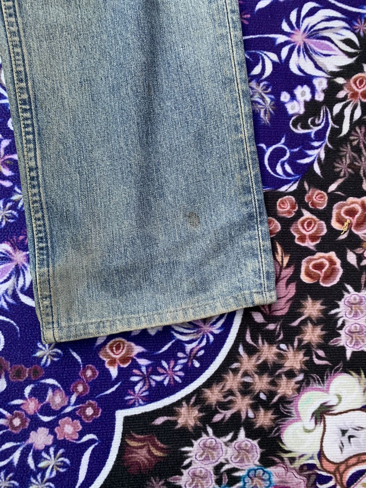 Levi's Vintage Clothing Vintage Levis 502 Distressed Denim Size US 30 / EU 46 - 2 Thumbnail