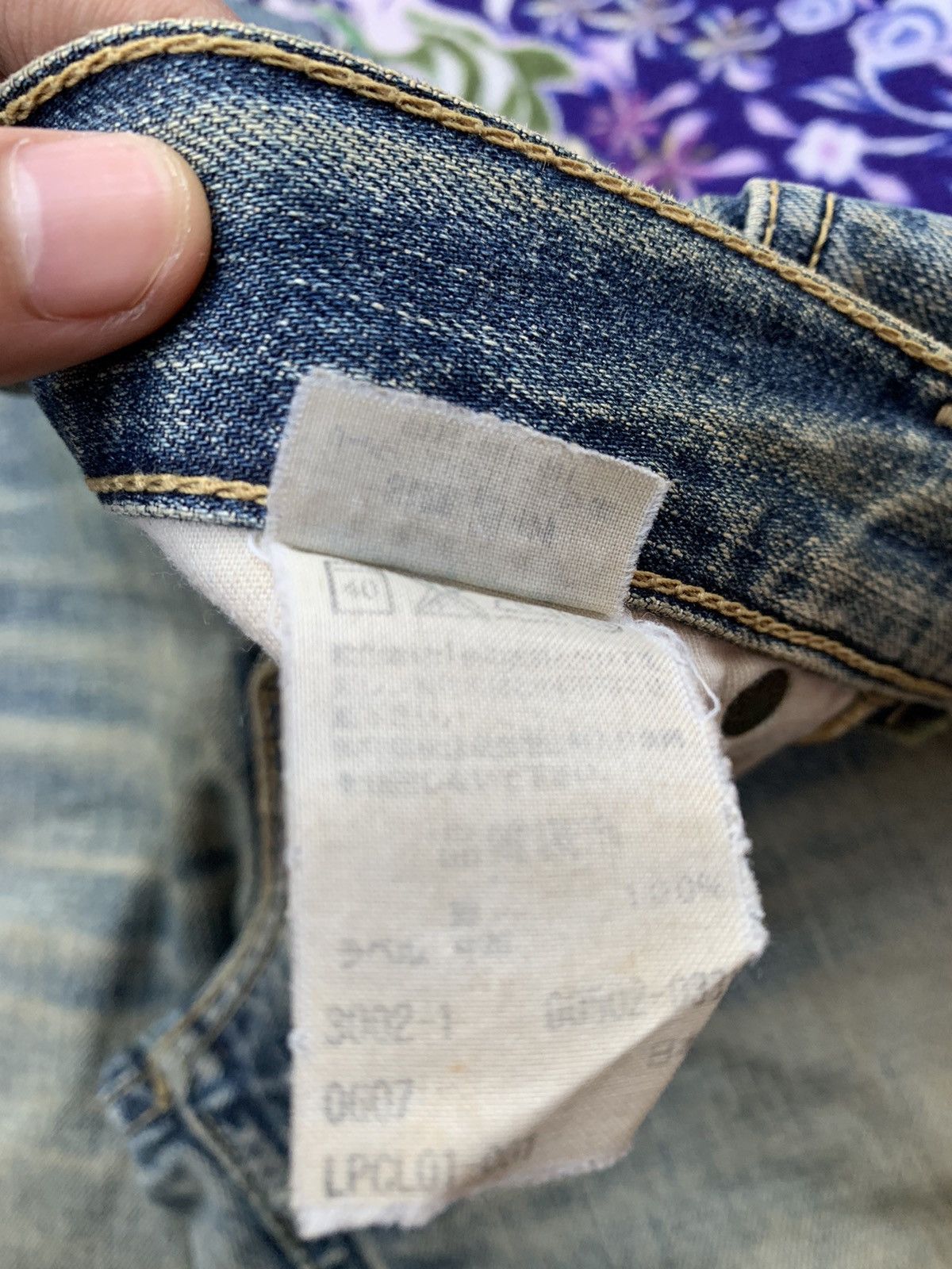 Levi's Vintage Clothing Vintage Levis 502 Distressed Denim Size US 30 / EU 46 - 7 Thumbnail