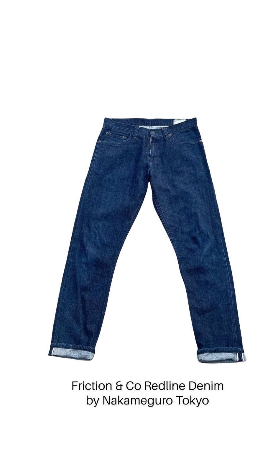 Japanese Brand Friction Japan Redline Denim Size US 30 / EU 46 - 1 Thumbnail