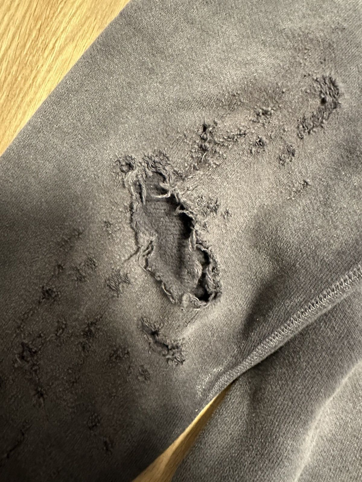 Saint Michael Target distressed hoodie
