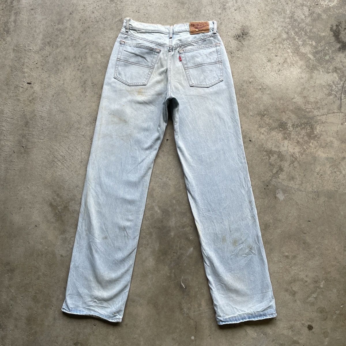 Japanese Brand Vintage Big John Sun Faded Denim Jeans Pants THRASHED Size US 29 - 15 Thumbnail