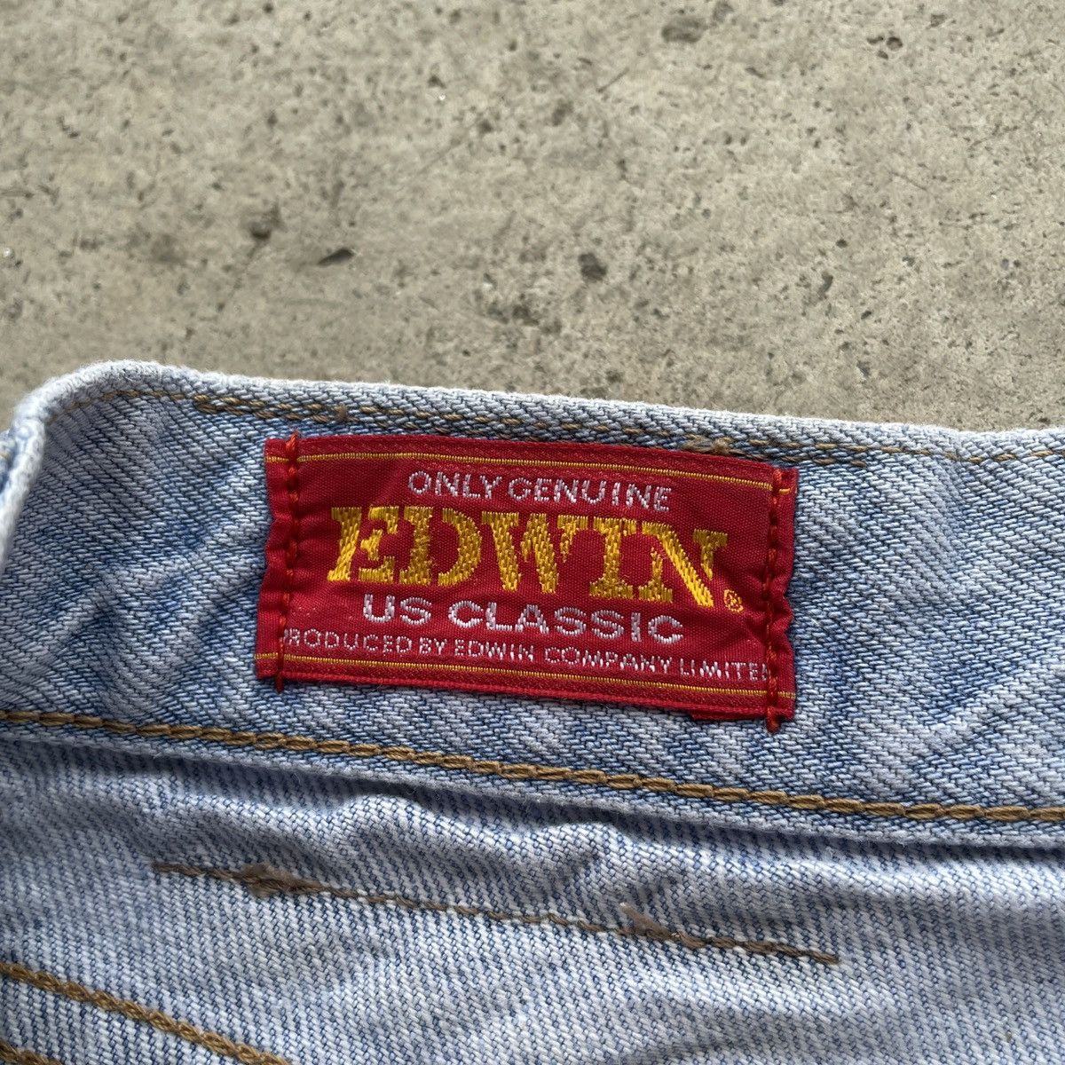Edwin Vintage Edwin Us Classic Faded Denim Jeans Pants W30 Size US 30 / EU 46 - 8 Thumbnail