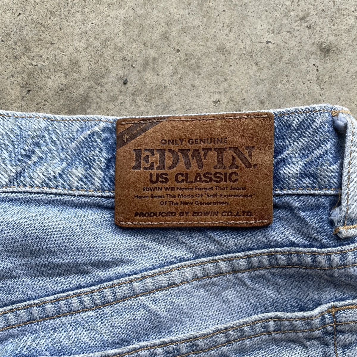 Edwin Vintage Edwin Us Classic Faded Denim Jeans Pants W30 Size US 30 / EU 46 - 10 Thumbnail