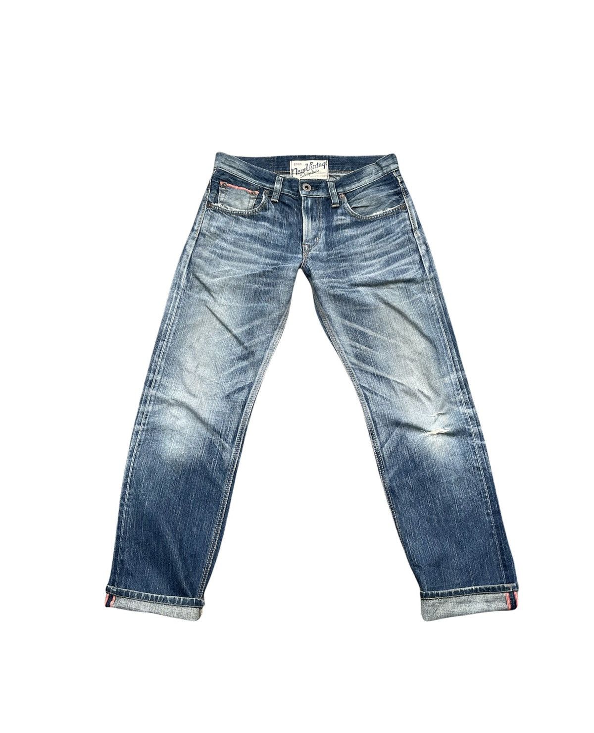 Edwin × If Six Was Nine Vintage Edwin 503V Aging Wash Selvedge Distressed Size US 33 - 1 Thumbnail