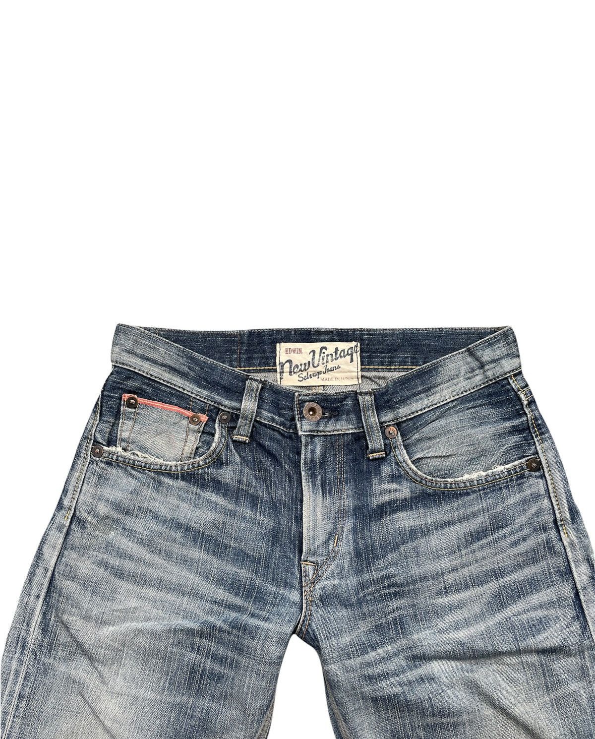 Edwin × If Six Was Nine Vintage Edwin 503V Aging Wash Selvedge Distressed Size US 33 - 6 Thumbnail