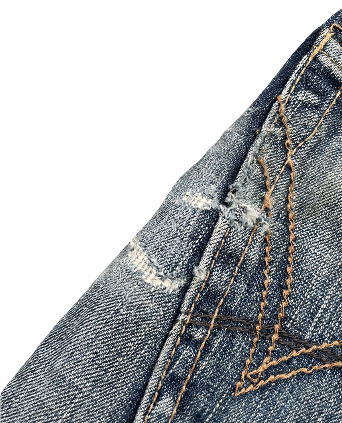 Edwin × If Six Was Nine Vintage Edwin 503V Aging Wash Selvedge Distressed Size US 33 - 12 Thumbnail