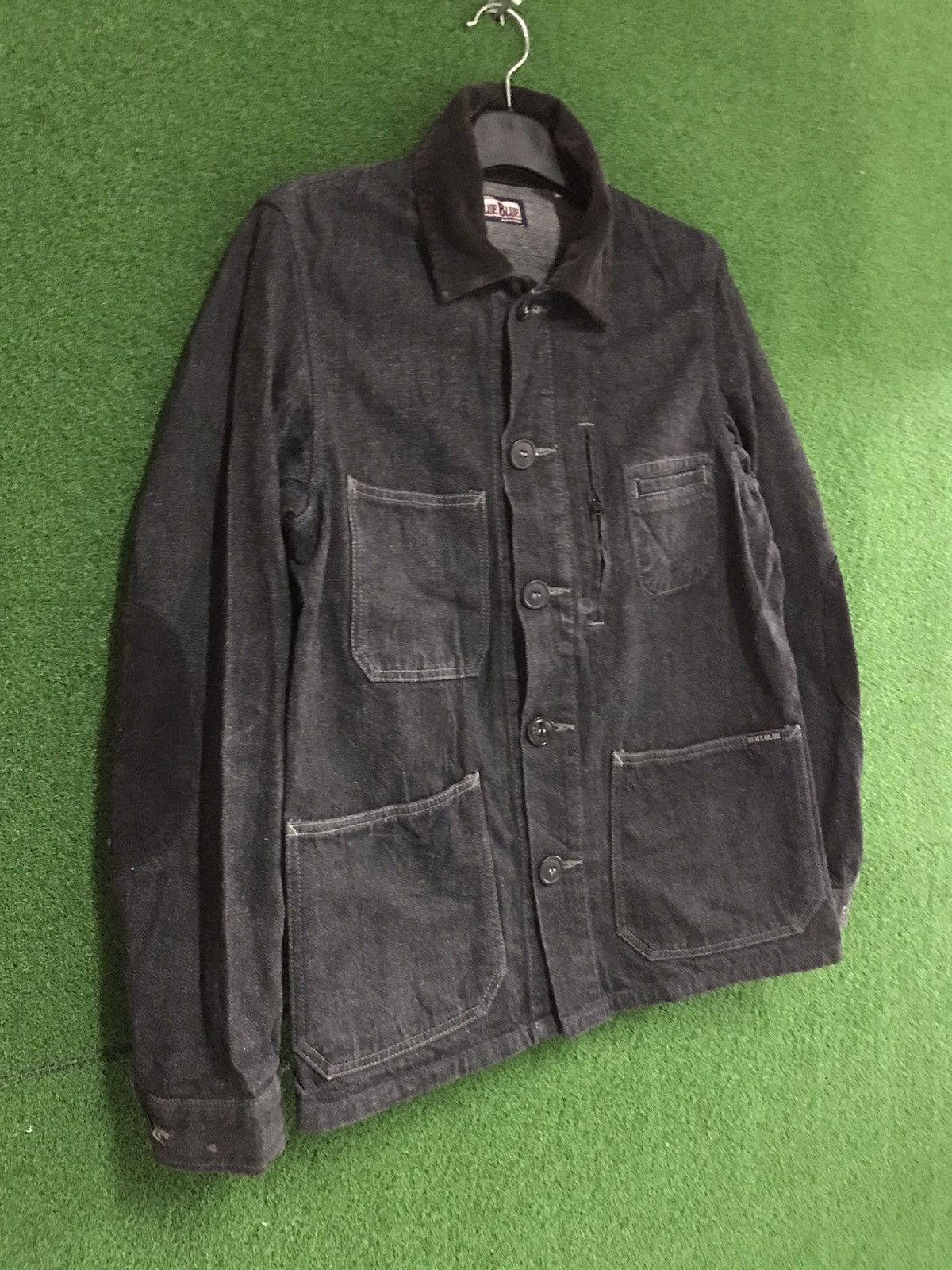 Blue Blue Japan 🔥 Rare Blue Blue Japan Selvedge Denim Jacket – Made in Japan Size US M / EU 48-50 / 2 - 2 Thumbnail