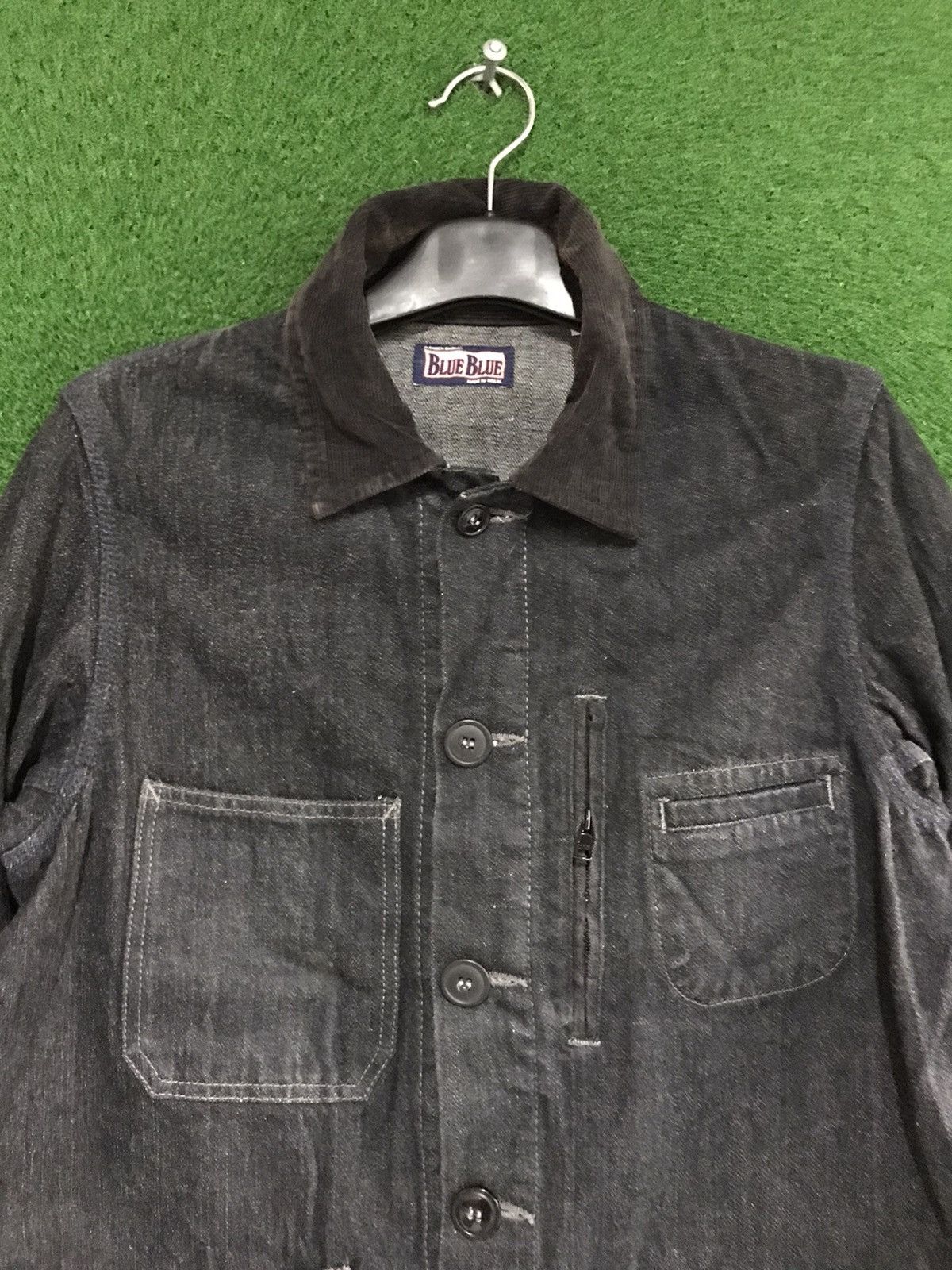 Blue Blue Japan 🔥 Rare Blue Blue Japan Selvedge Denim Jacket – Made in Japan Size US M / EU 48-50 / 2 - 4 Thumbnail