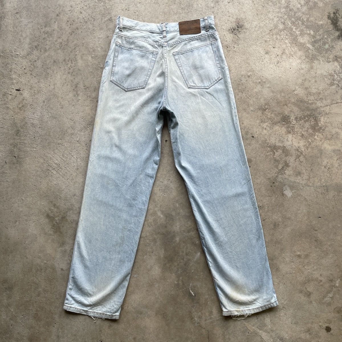 Japanese Brand Vintage Painters Denim Faded Jeans Pants W30x29.5 Size US 30 / EU 46 - 11 Thumbnail
