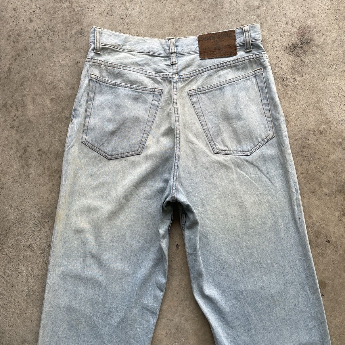 Japanese Brand Vintage Painters Denim Faded Jeans Pants W30x29.5 Size US 30 / EU 46 - 10 Thumbnail