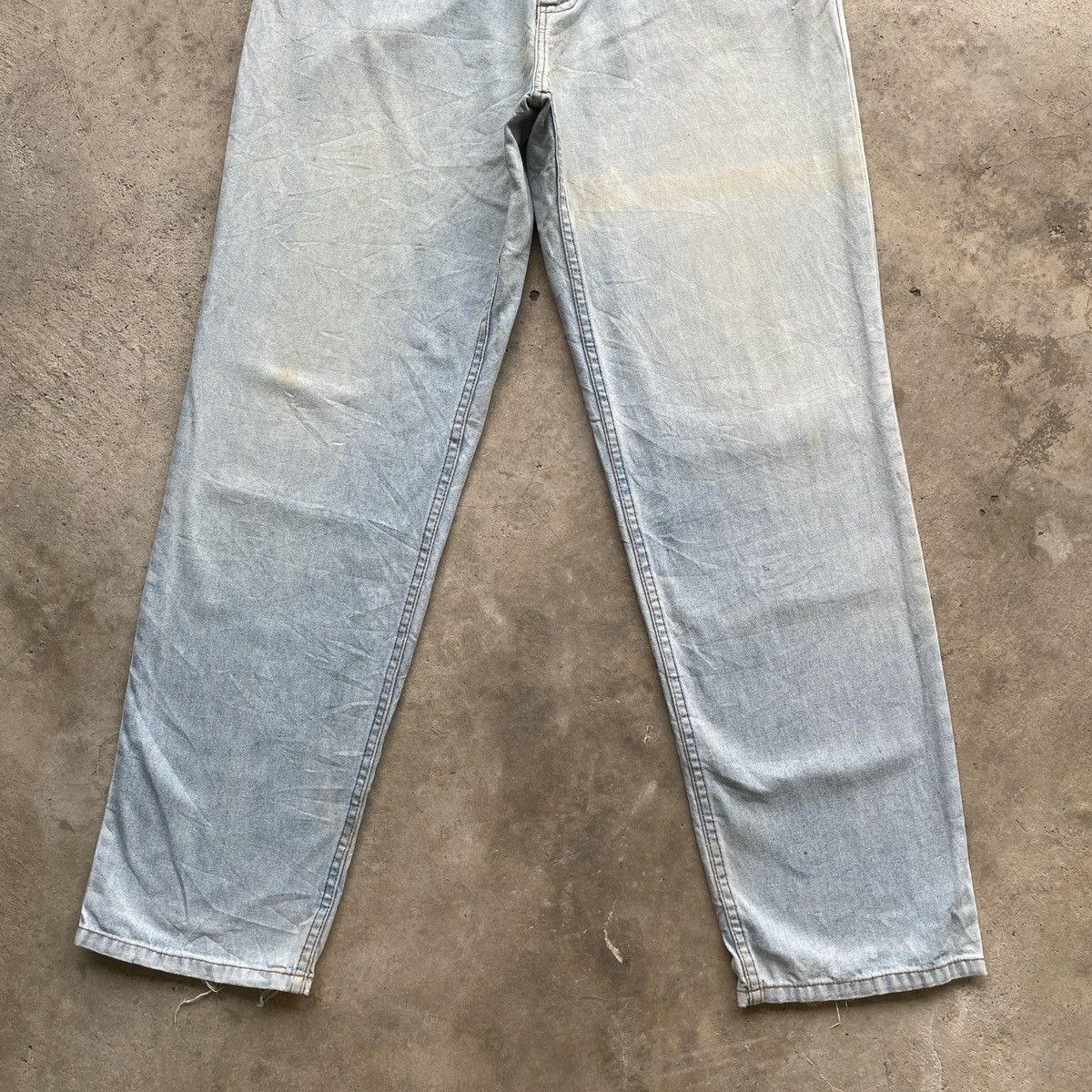 Japanese Brand Vintage Painters Denim Faded Jeans Pants W30x29.5 Size US 30 / EU 46 - 6 Thumbnail