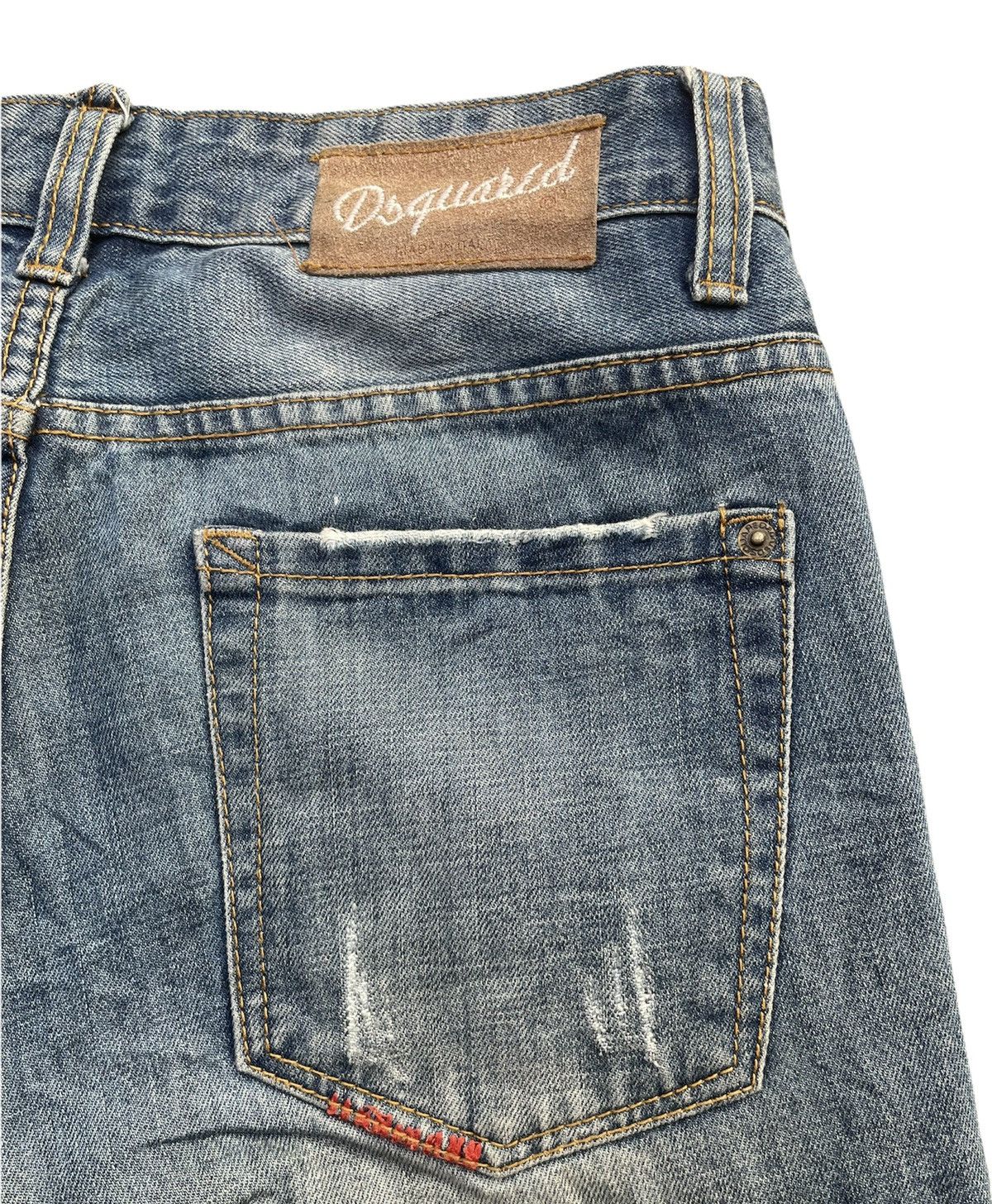 Dsquared2 Dsquared2 Custom Distressed Denim Size US 31 - 9 Thumbnail
