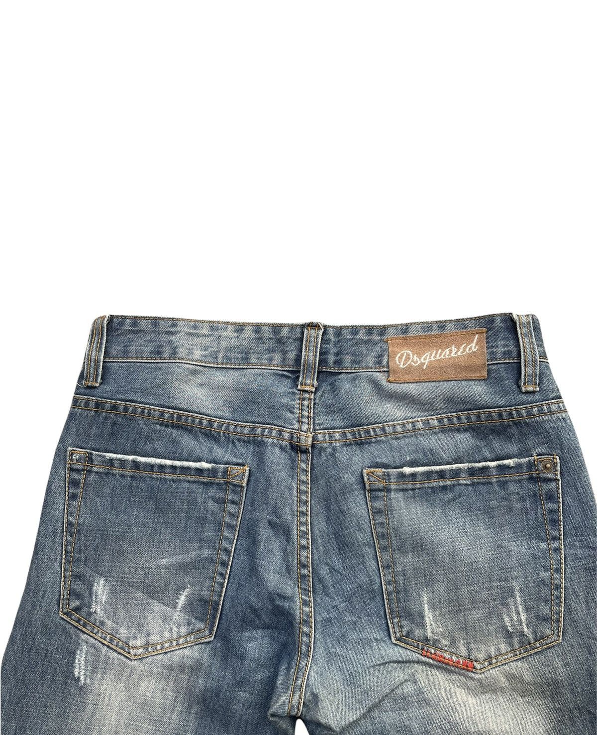 Dsquared2 Dsquared2 Custom Distressed Denim Size US 31 - 8 Thumbnail