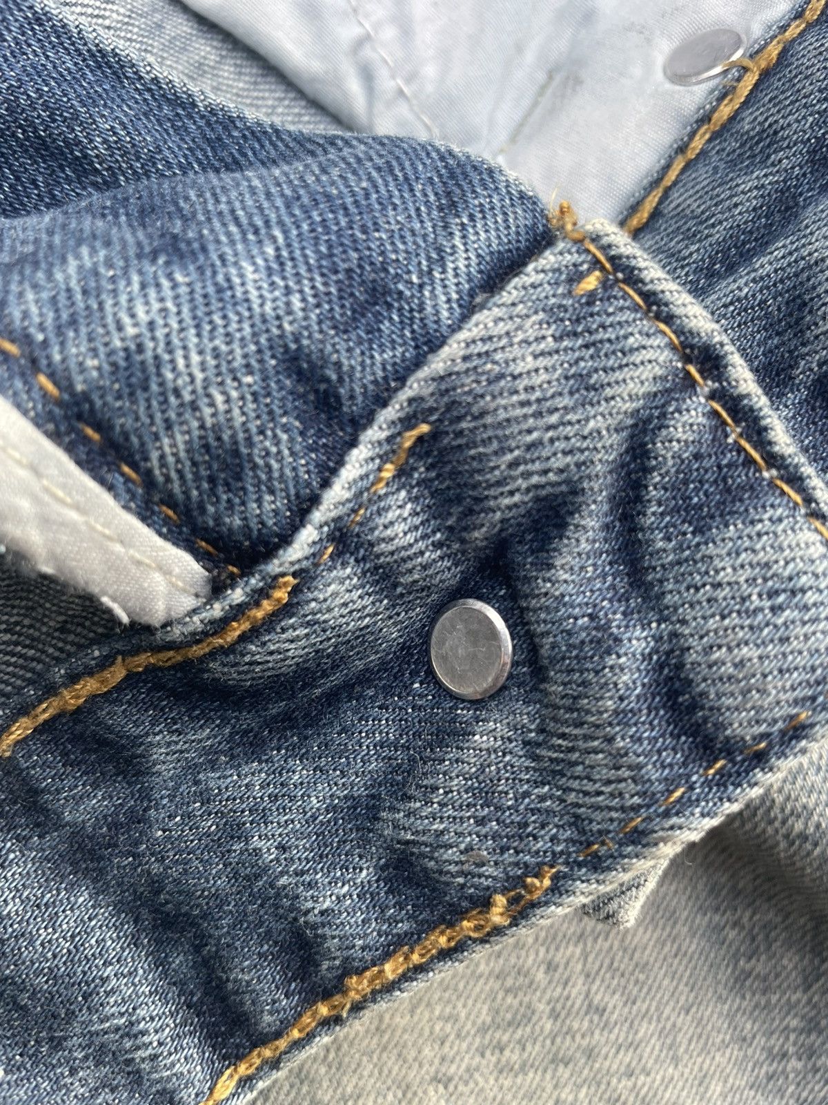 Dsquared2 Dsquared2 Custom Distressed Denim Size US 31 - 12 Thumbnail