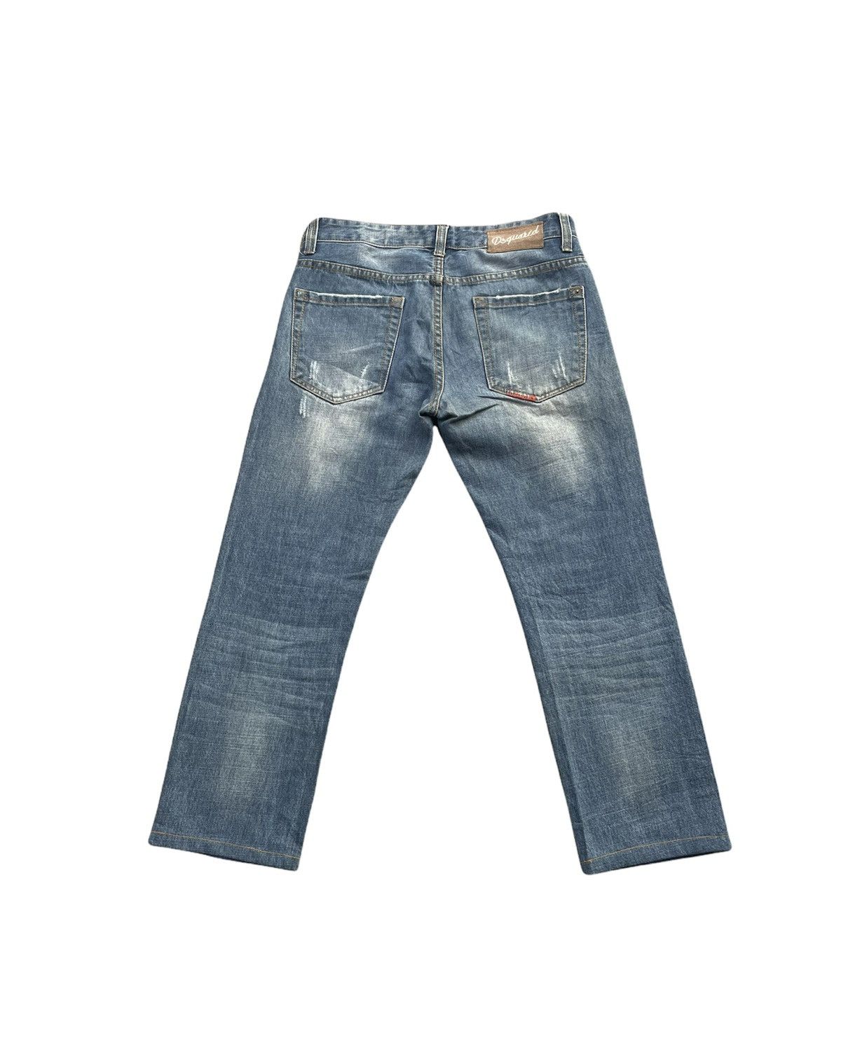 Dsquared2 Dsquared2 Custom Distressed Denim Size US 31 - 6 Thumbnail