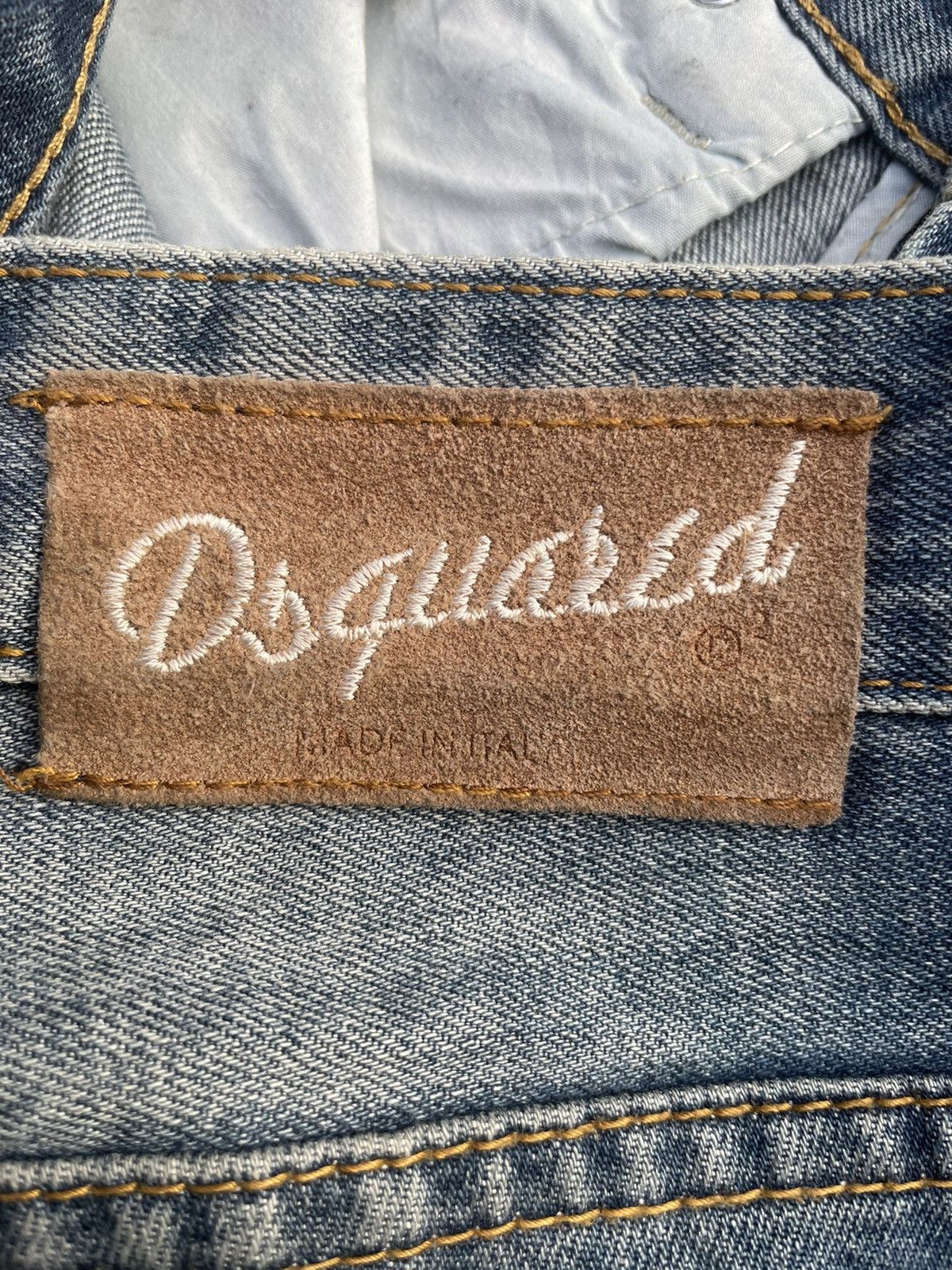 Dsquared2 Dsquared2 Custom Distressed Denim Size US 31 - 10 Thumbnail