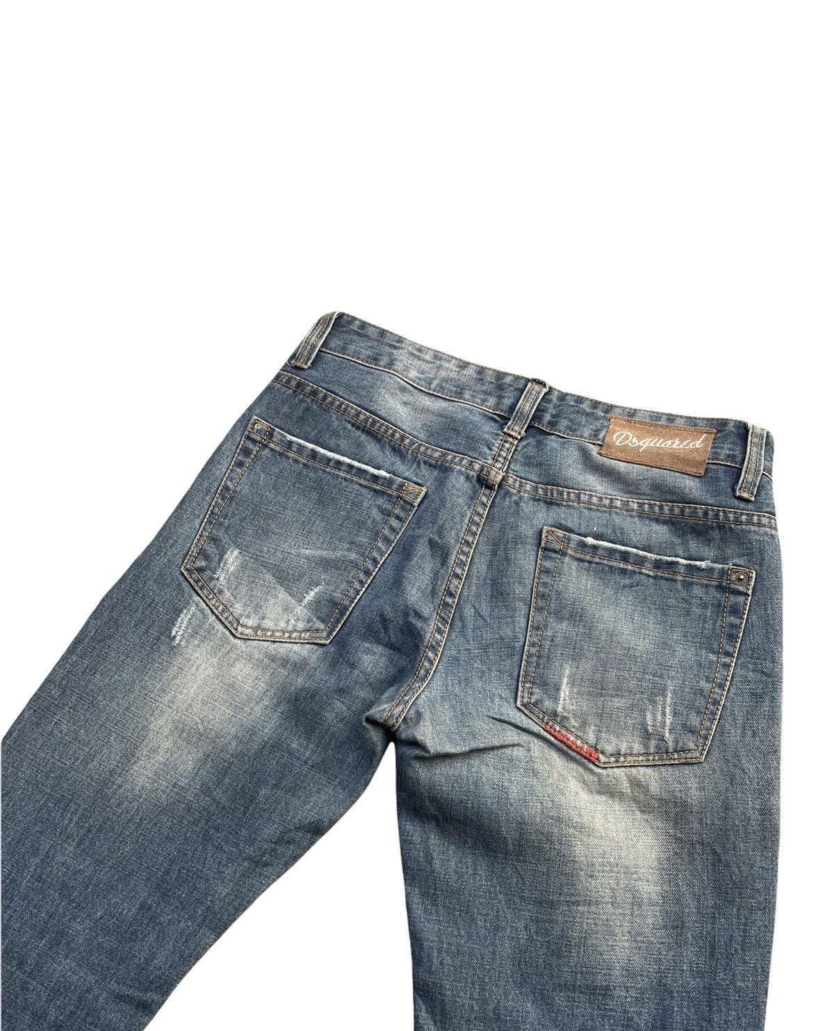 Dsquared2 Dsquared2 Custom Distressed Denim Size US 31 - 7 Thumbnail