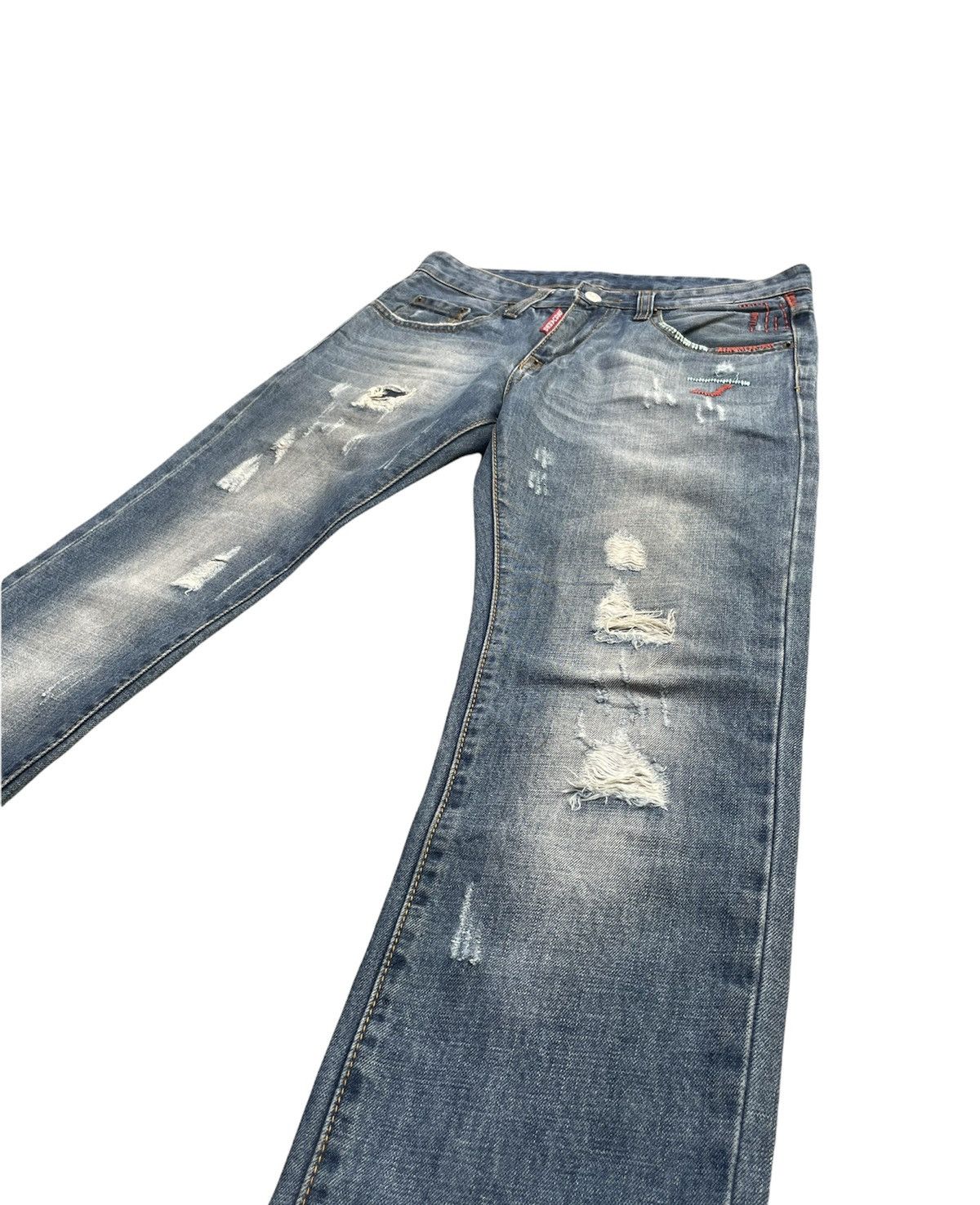 Dsquared2 Dsquared2 Custom Distressed Denim Size US 31 - 2 Thumbnail