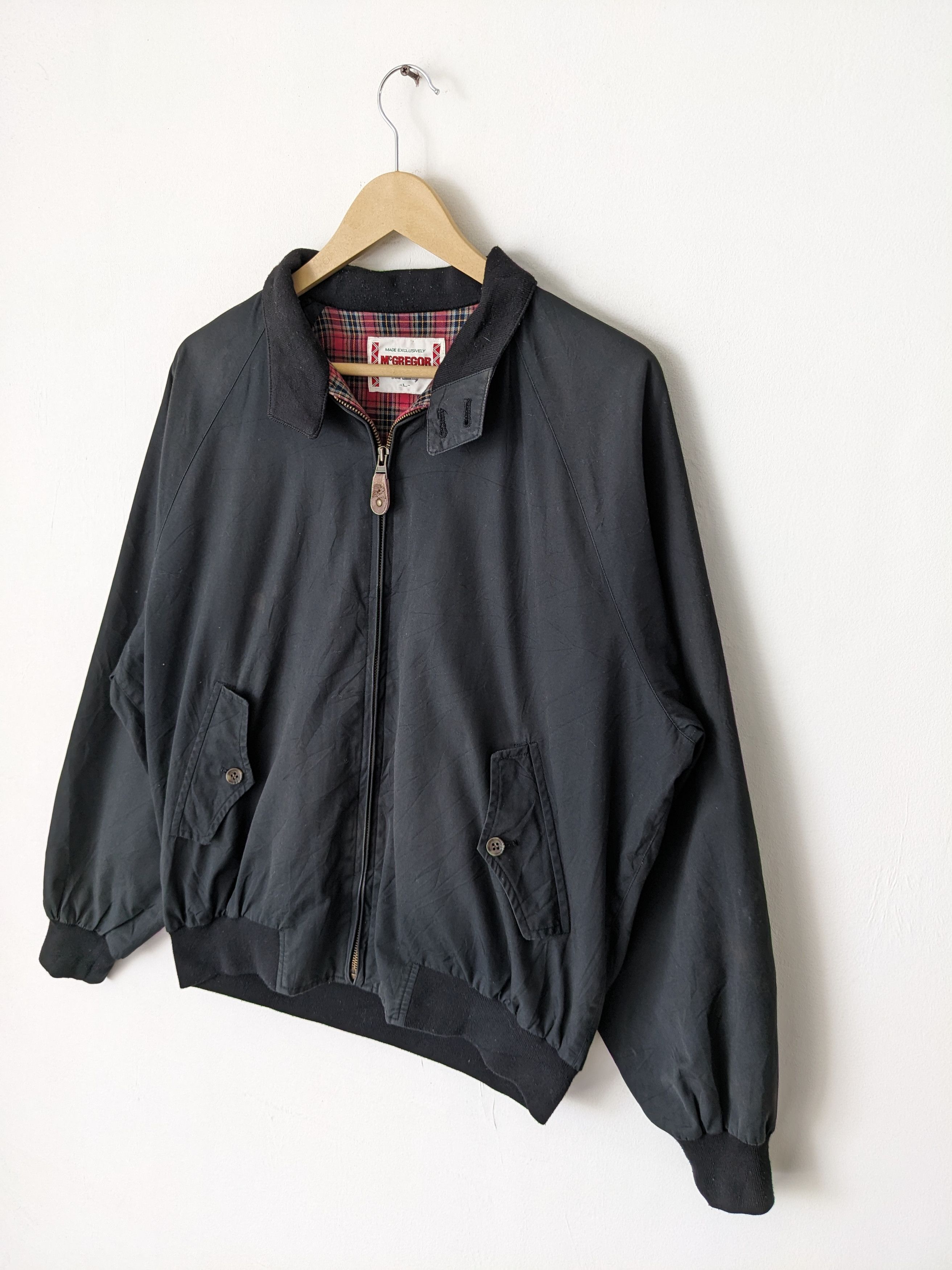 Japanese Brand × McGregor Vintage McGregor Bomber Jacket Lining