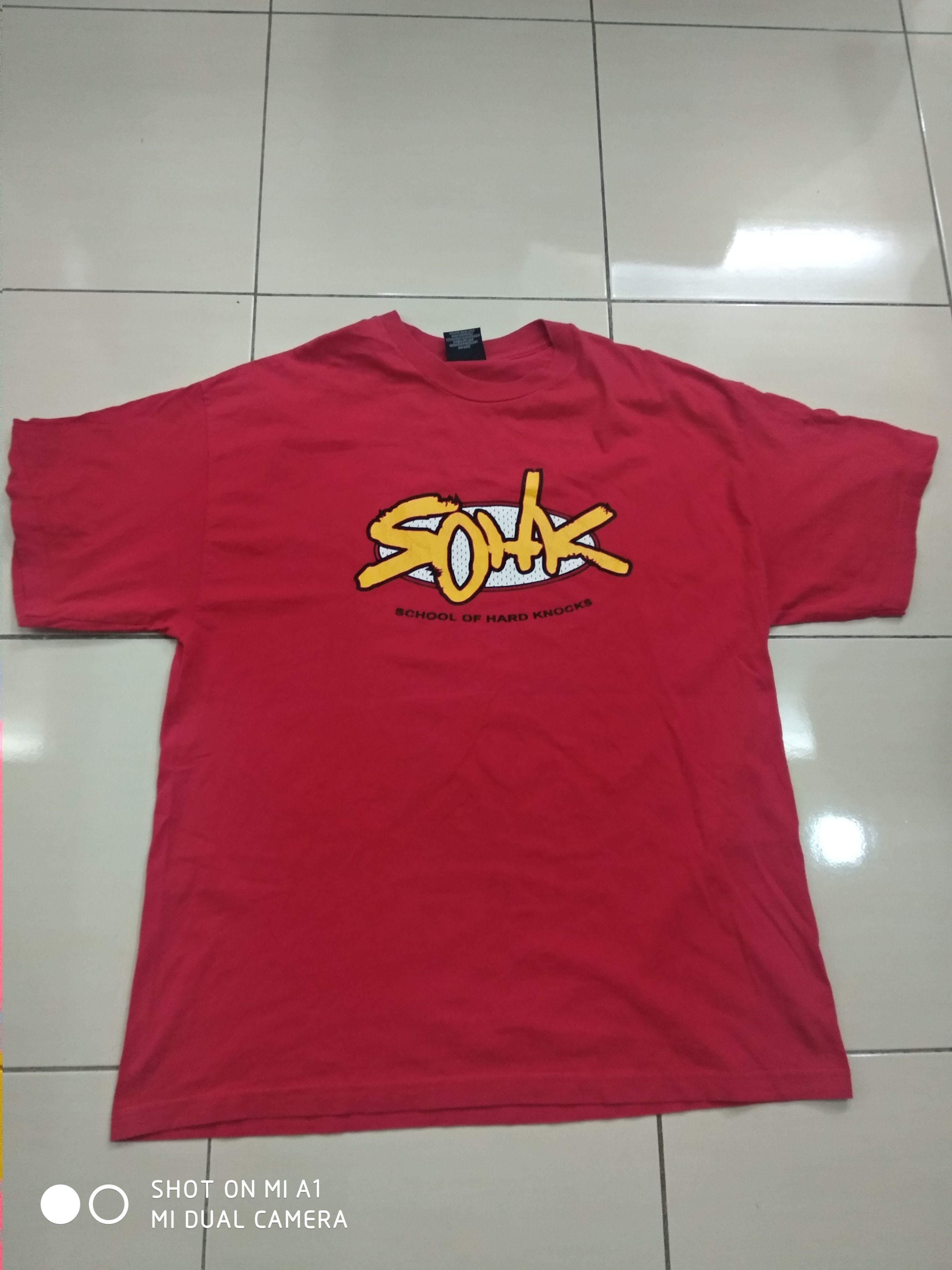 Rap Tees Vintage 90's Streetwear shirt School Of Hard Knocks Size US XXL / EU 58 / 5 - 2 Thumbnail