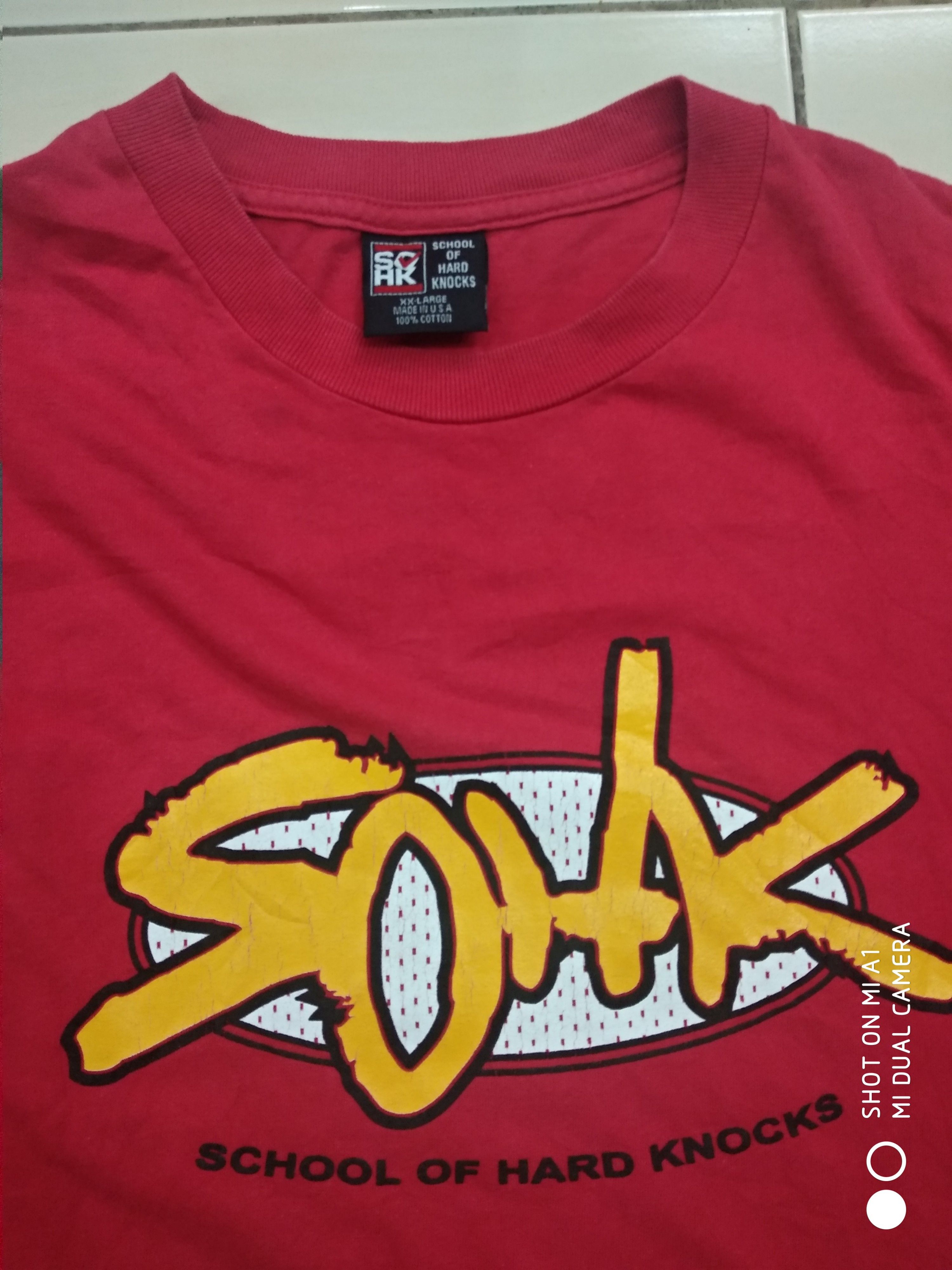 Rap Tees Vintage 90's Streetwear shirt School Of Hard Knocks Size US XXL / EU 58 / 5 - 1 Thumbnail