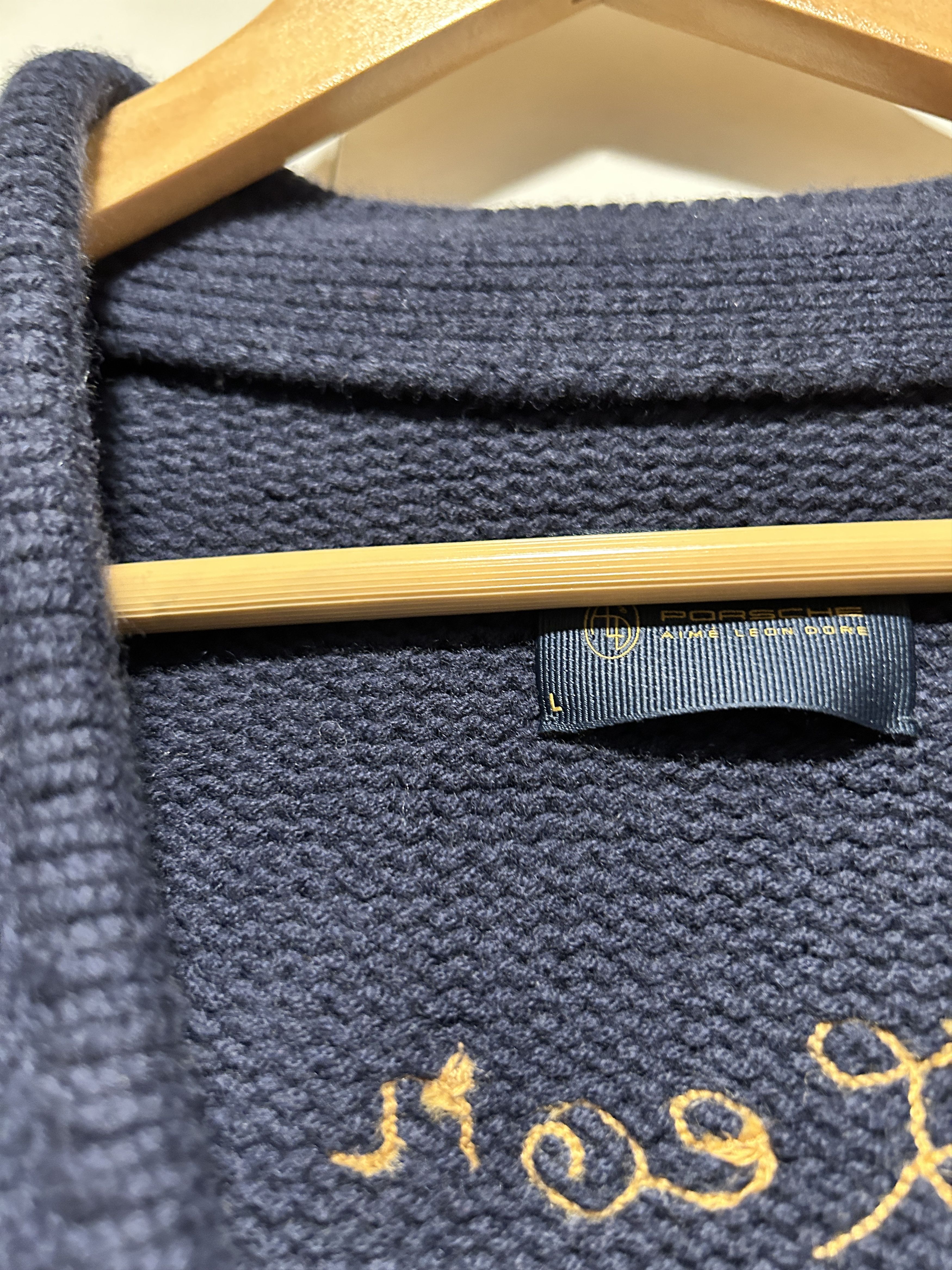 Aime Leon Dore × Porsche Design Aime Leon Dore ALD / Porsche 356 Cardigan size Large Size US L / EU 52-54 / 3 - 2 Thumbnail