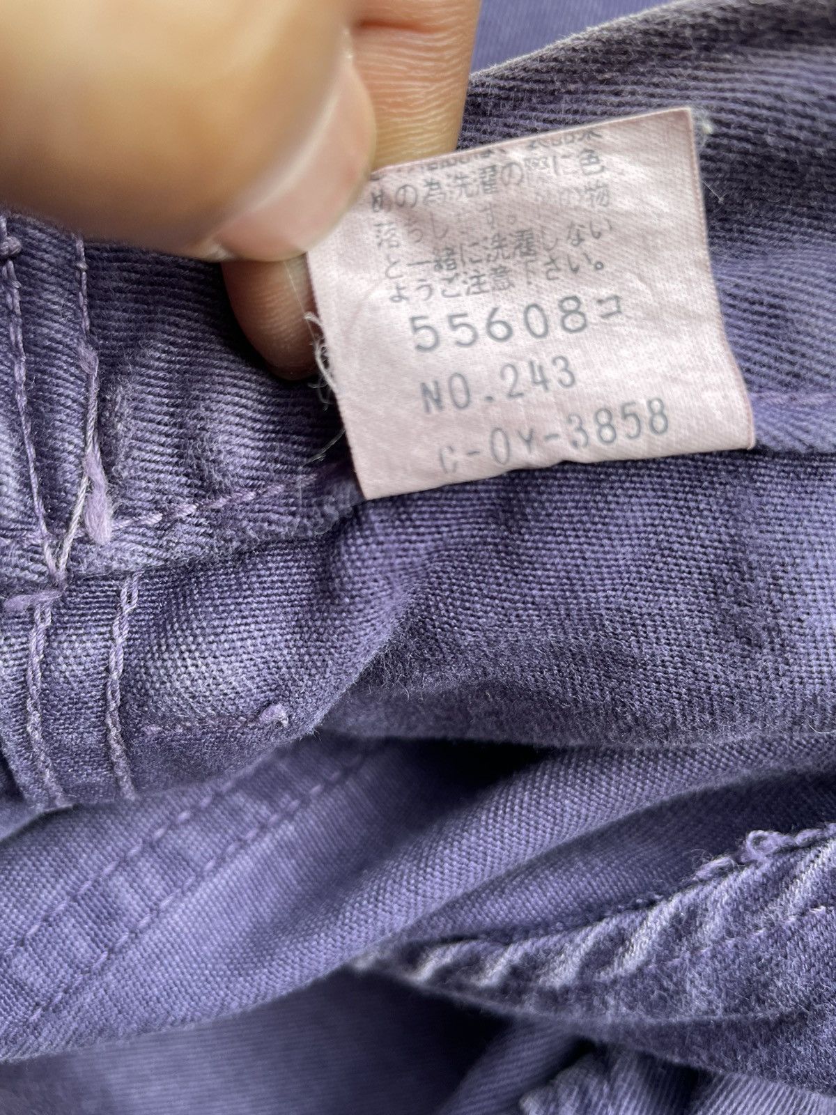 Japanese Brand × Johnbull × Vintage John Bull Vintage Purple Field Trouser Size US 29 - 10 Thumbnail