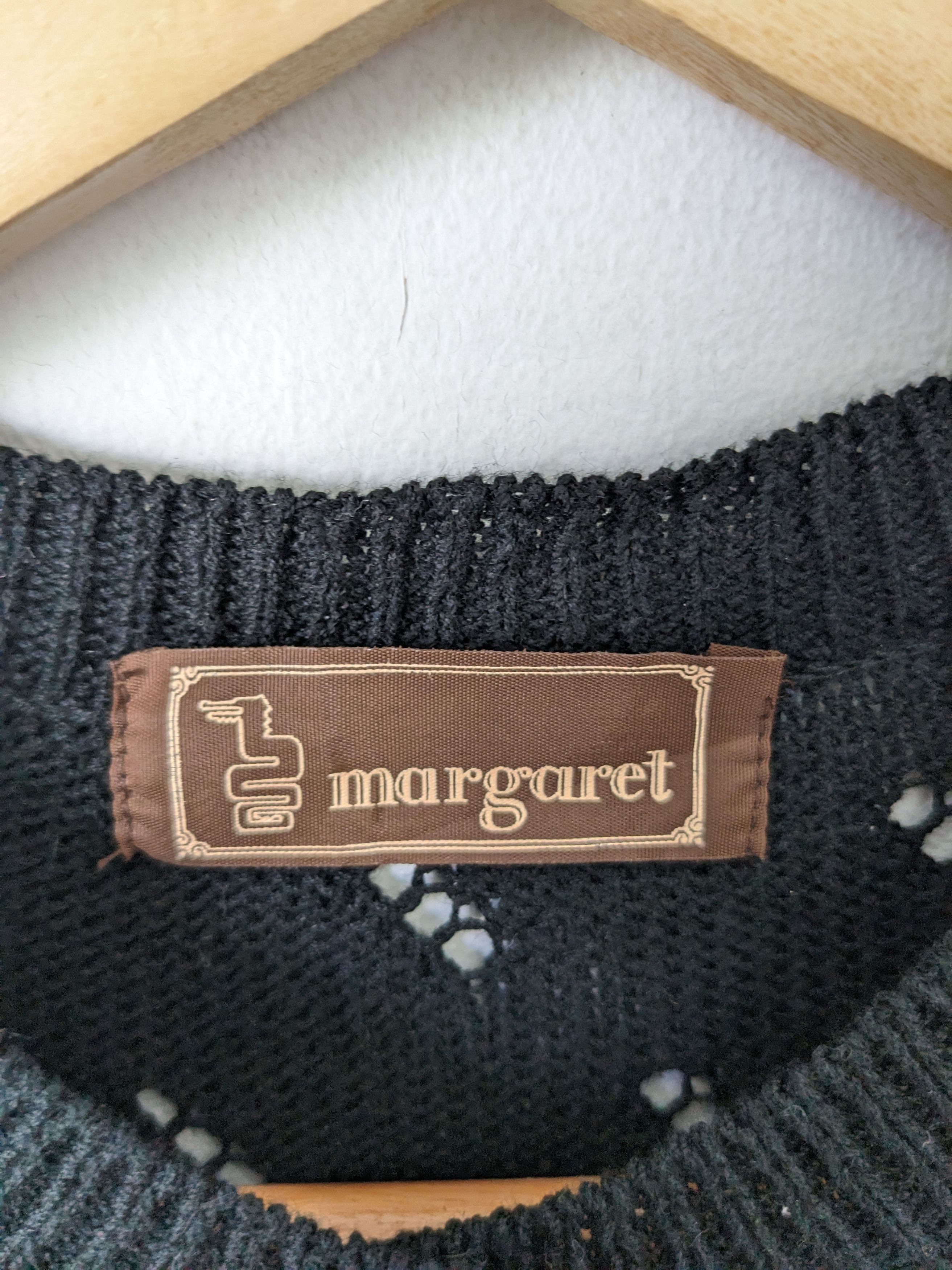 Aran Isles Knitwear × Japanese Brand Vintage Margaret Crop Top Sleeveless Fishnet Style Size XXS / US 00 / IT 34 - 4 Thumbnail