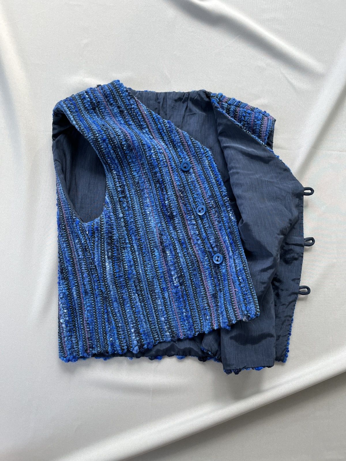 Japanese Brand Japanese Style Heavy Knitted Avant Garde Vest Size US M / EU 48-50 / 2 - 11 Thumbnail