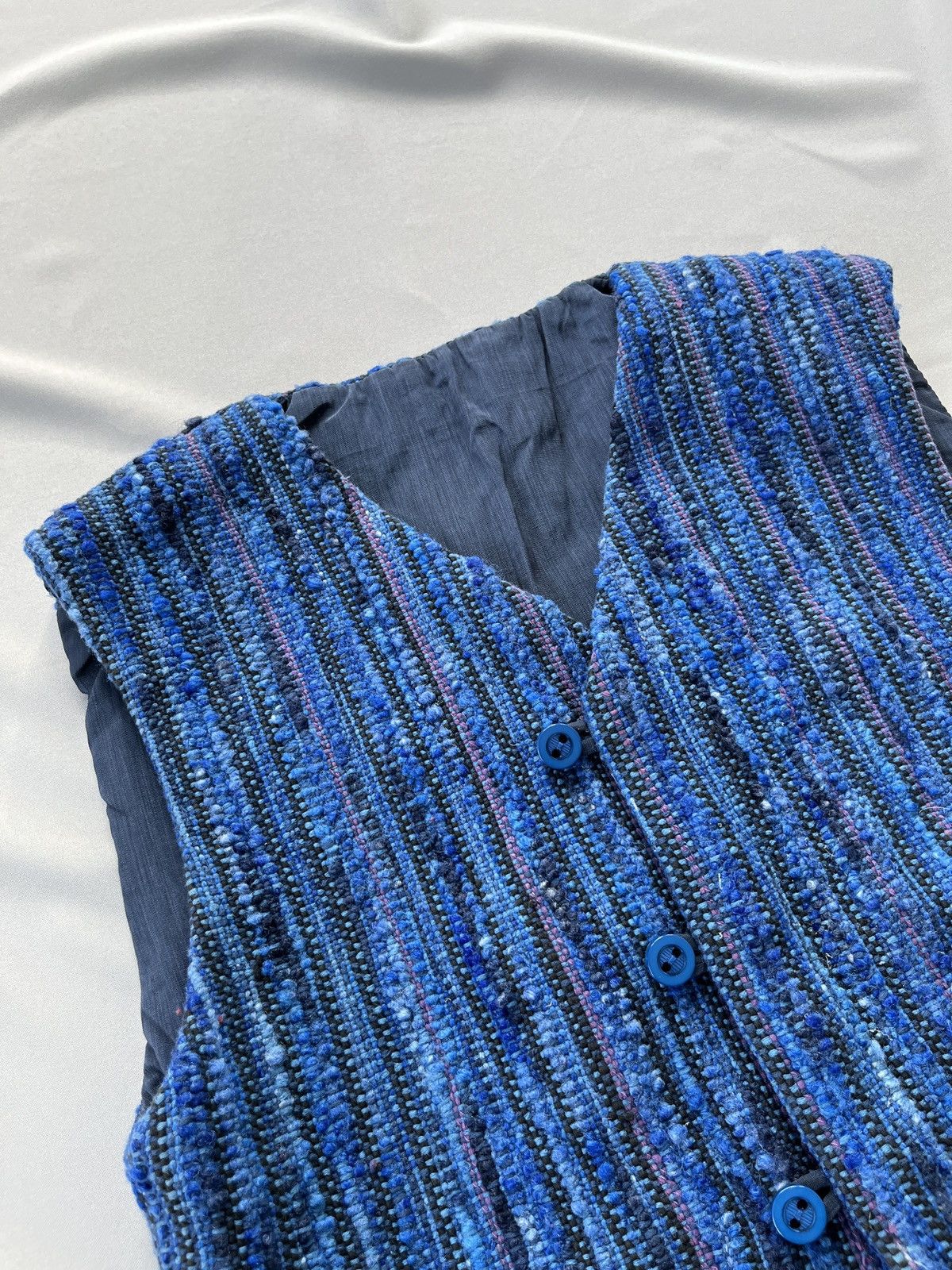 Japanese Brand Japanese Style Heavy Knitted Avant Garde Vest Size US M / EU 48-50 / 2 - 6 Thumbnail