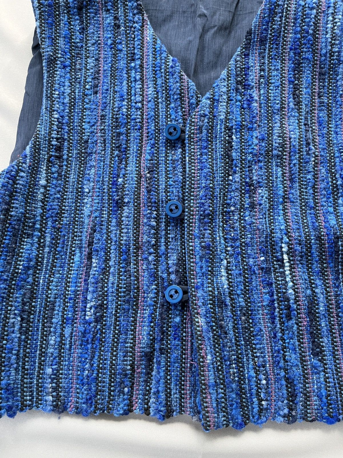 Japanese Brand Japanese Style Heavy Knitted Avant Garde Vest Size US M / EU 48-50 / 2 - 7 Thumbnail